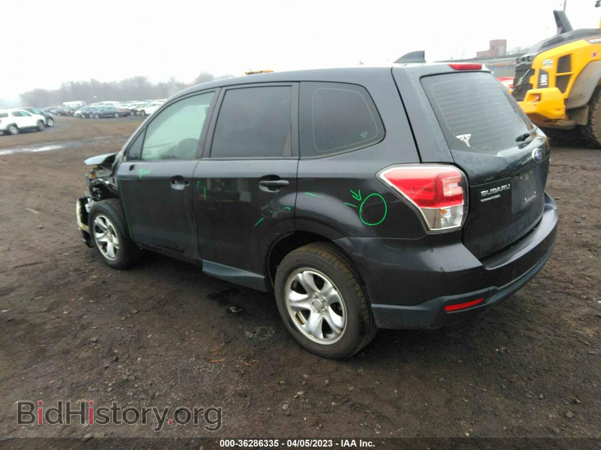 2018 SUBARU FORESTER - VIN: JF2SJAAC8JG426338 - Фото 3