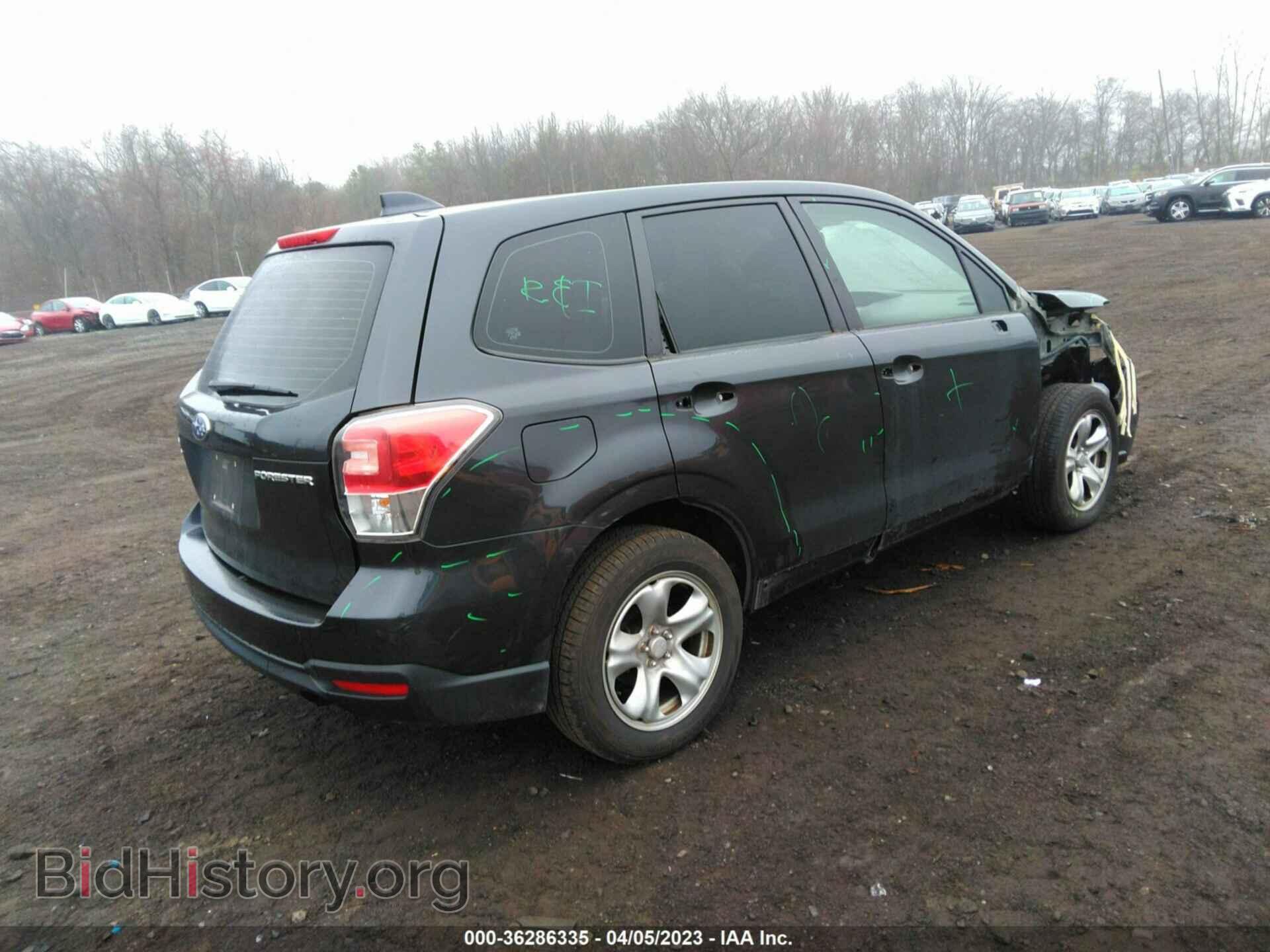 2018 SUBARU FORESTER - VIN: JF2SJAAC8JG426338 - Фото 4