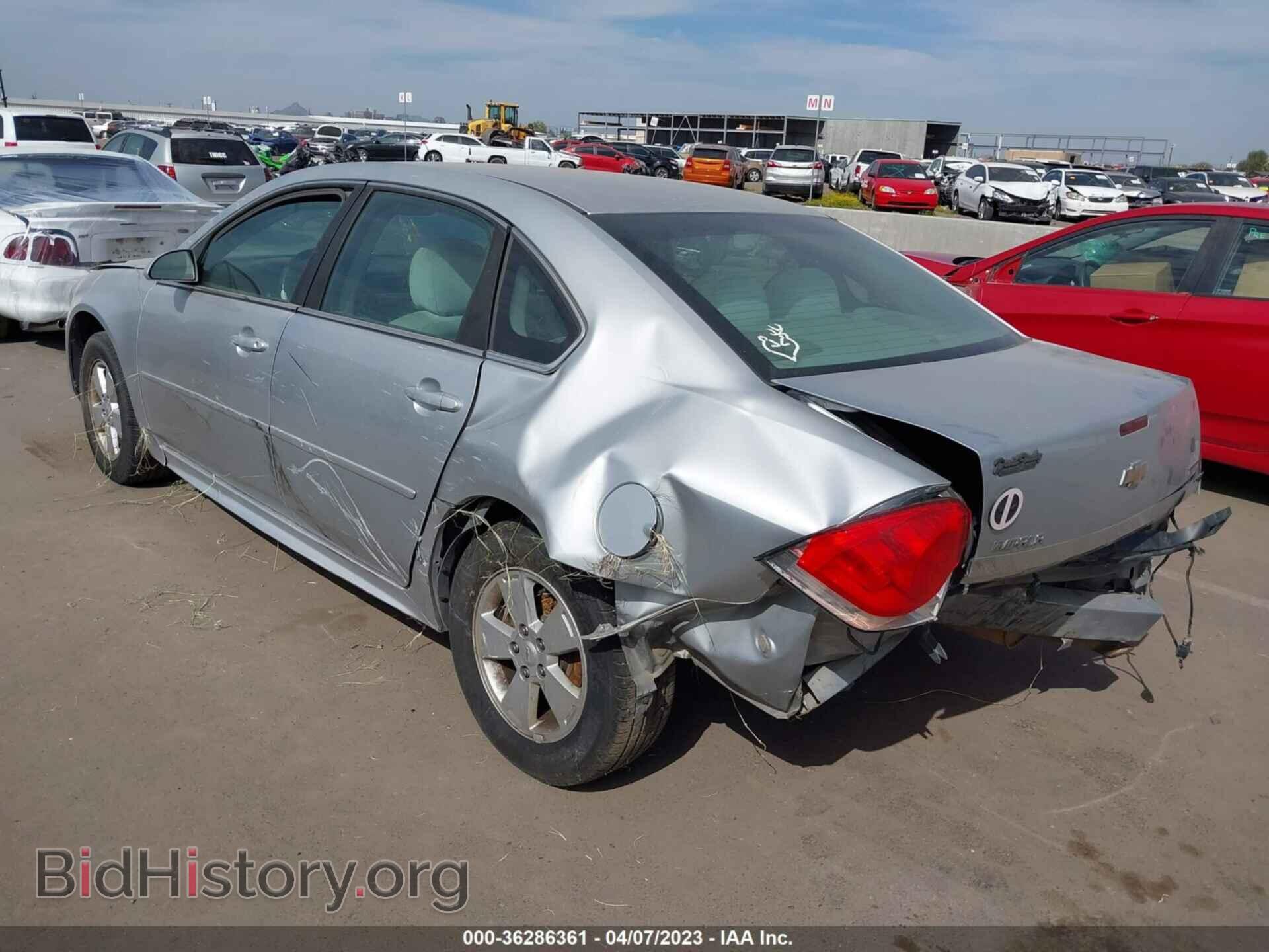 2011 CHEVROLET IMPALA - VIN: 2G1WF5EK9B1208121 - Фото 3