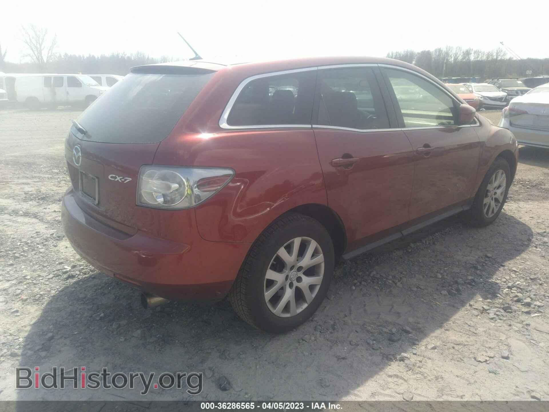 2007 MAZDA CX-7 - VIN: JM3ER29L870139802 - Фото 4