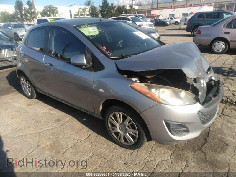 2012 Mazda MAZDA2 Sport (VIN JM1DE1KZ9C0133882) — photo 1 of 10, IAAI, damage: front end