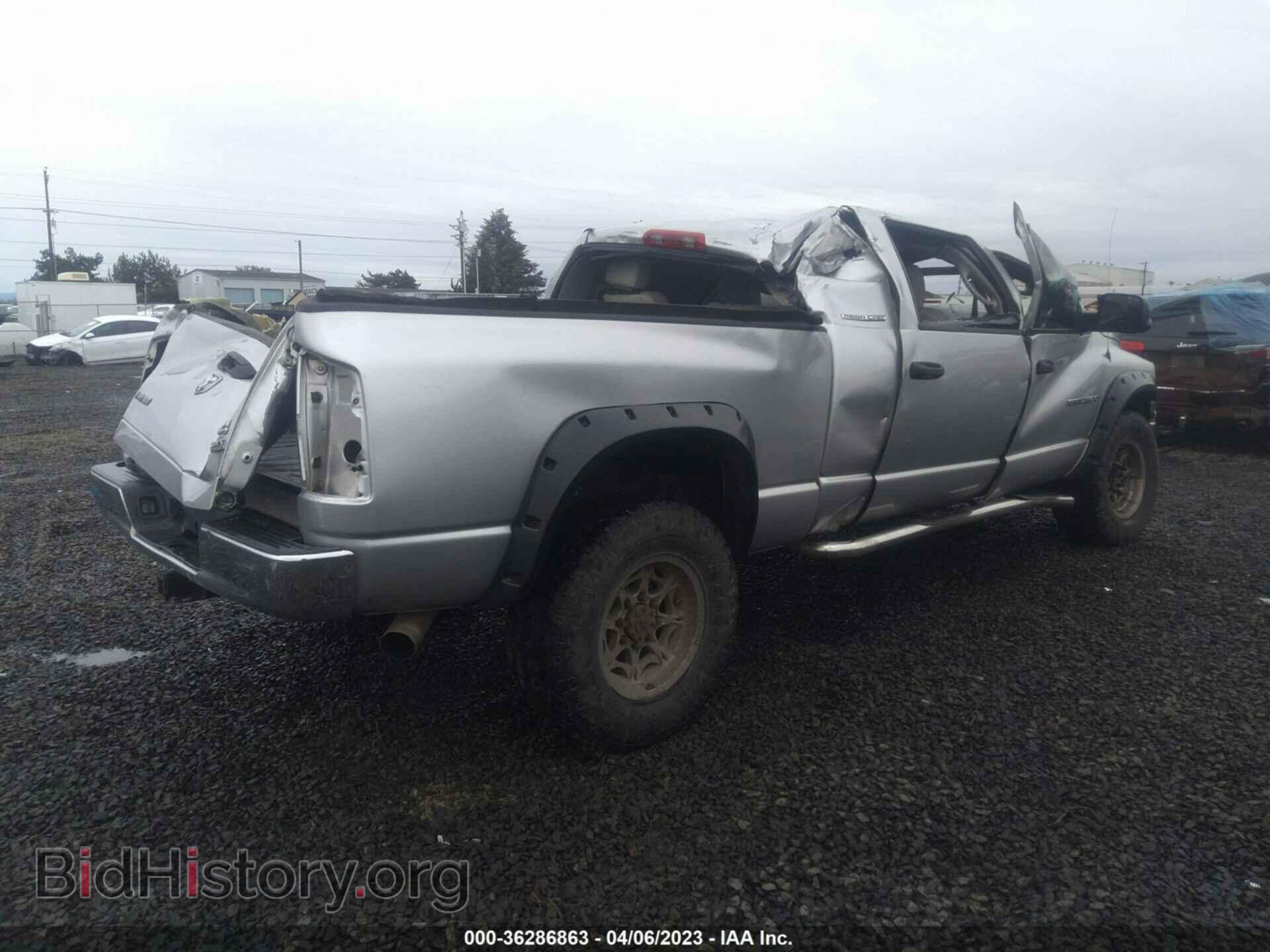2006 DODGE RAM 2500 - VIN: 3D7KS29C46G186051 - Фото 4