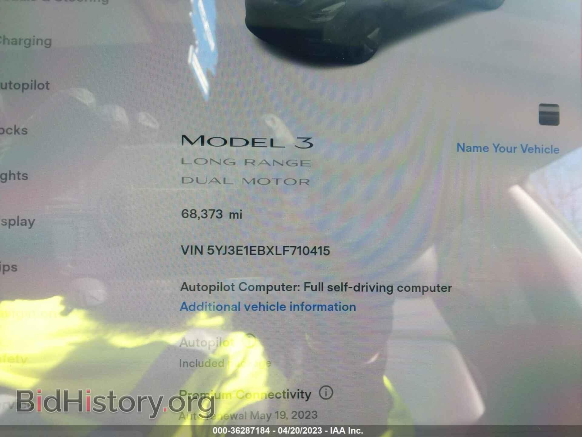 2020 TESLA MODEL 3 - VIN: 5YJ3E1EBXLF710415 - Photo 7