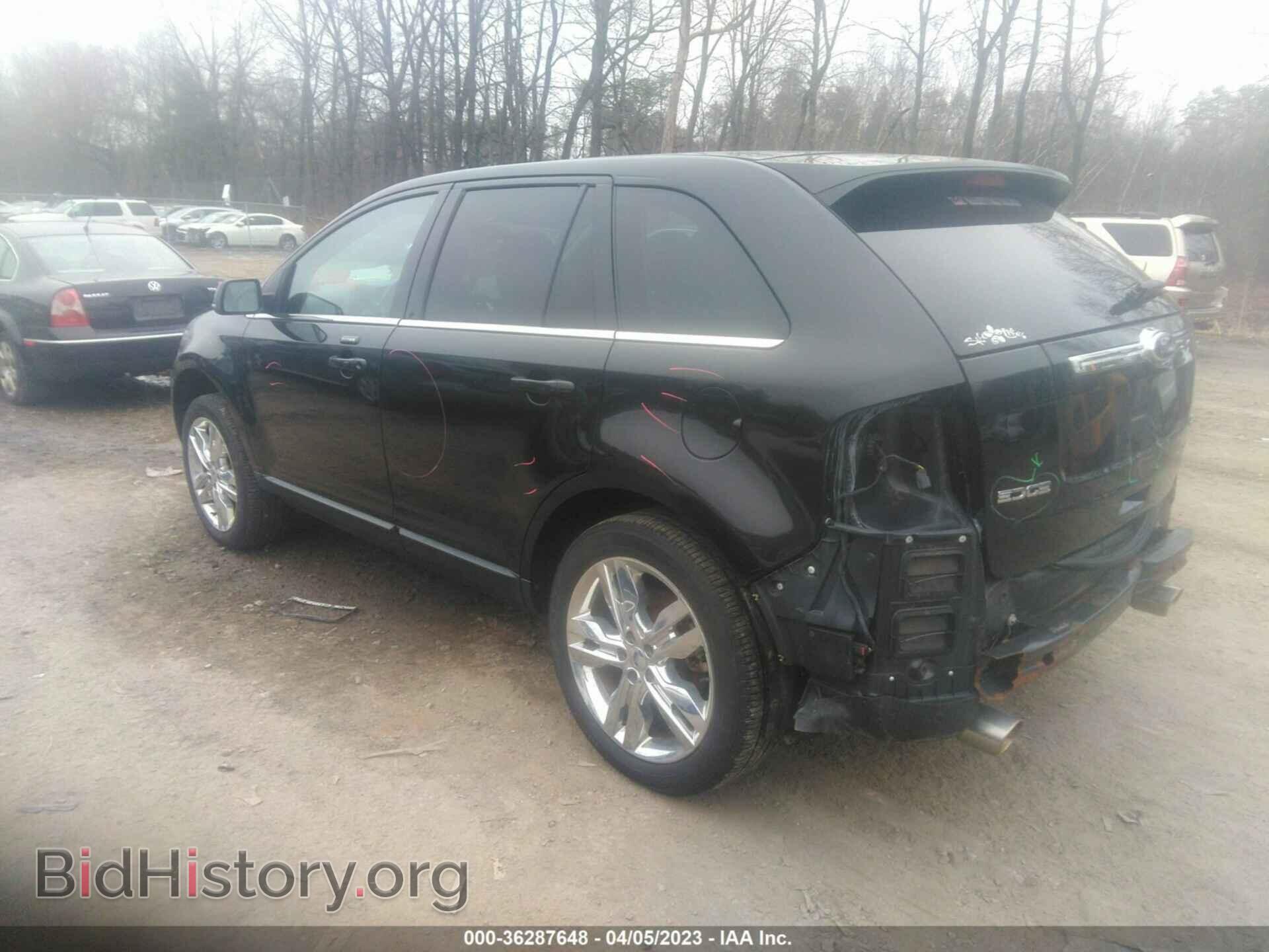 2012 FORD EDGE - VIN: 2FMDK4KC6CBA61491 - Фото 3