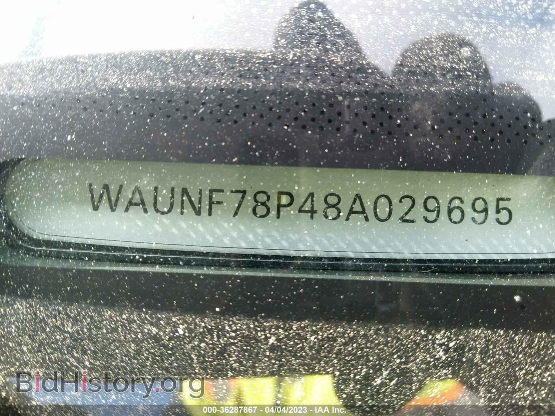 2008 AUDI A3 - VIN: WAUNF78P48A029695 - Фото 9