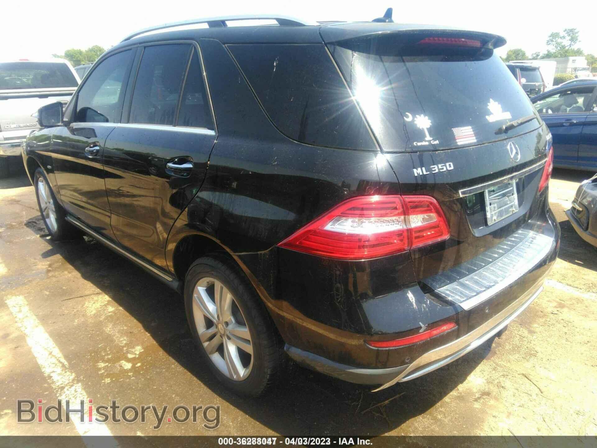 2012 MERCEDES-BENZ M-CLASS - VIN: 4JGDA2EB4CA052827 - Фото 3