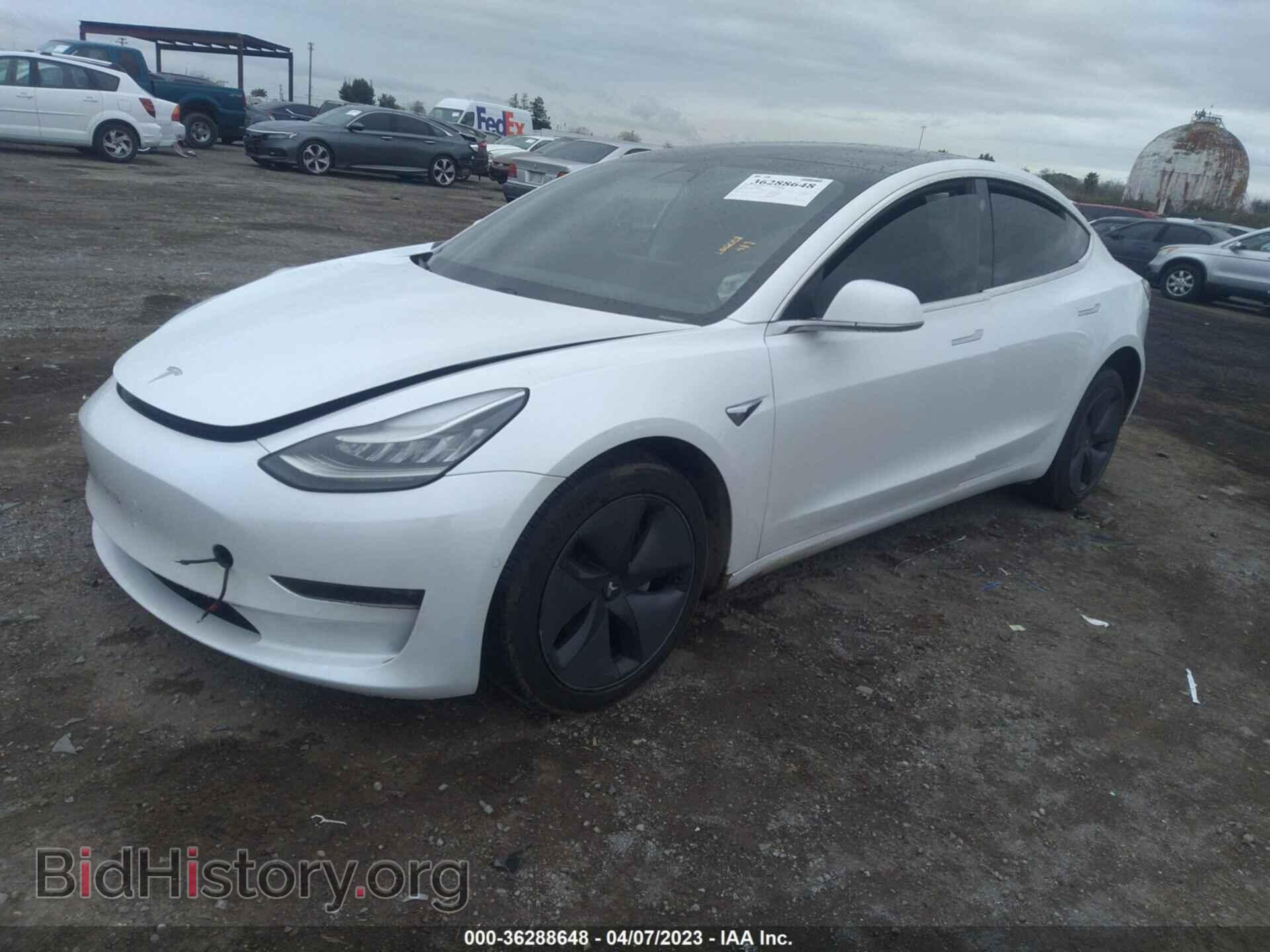 2019 TESLA MODEL 3 - VIN: 5YJ3E1EA3KF310217 - Фото 2