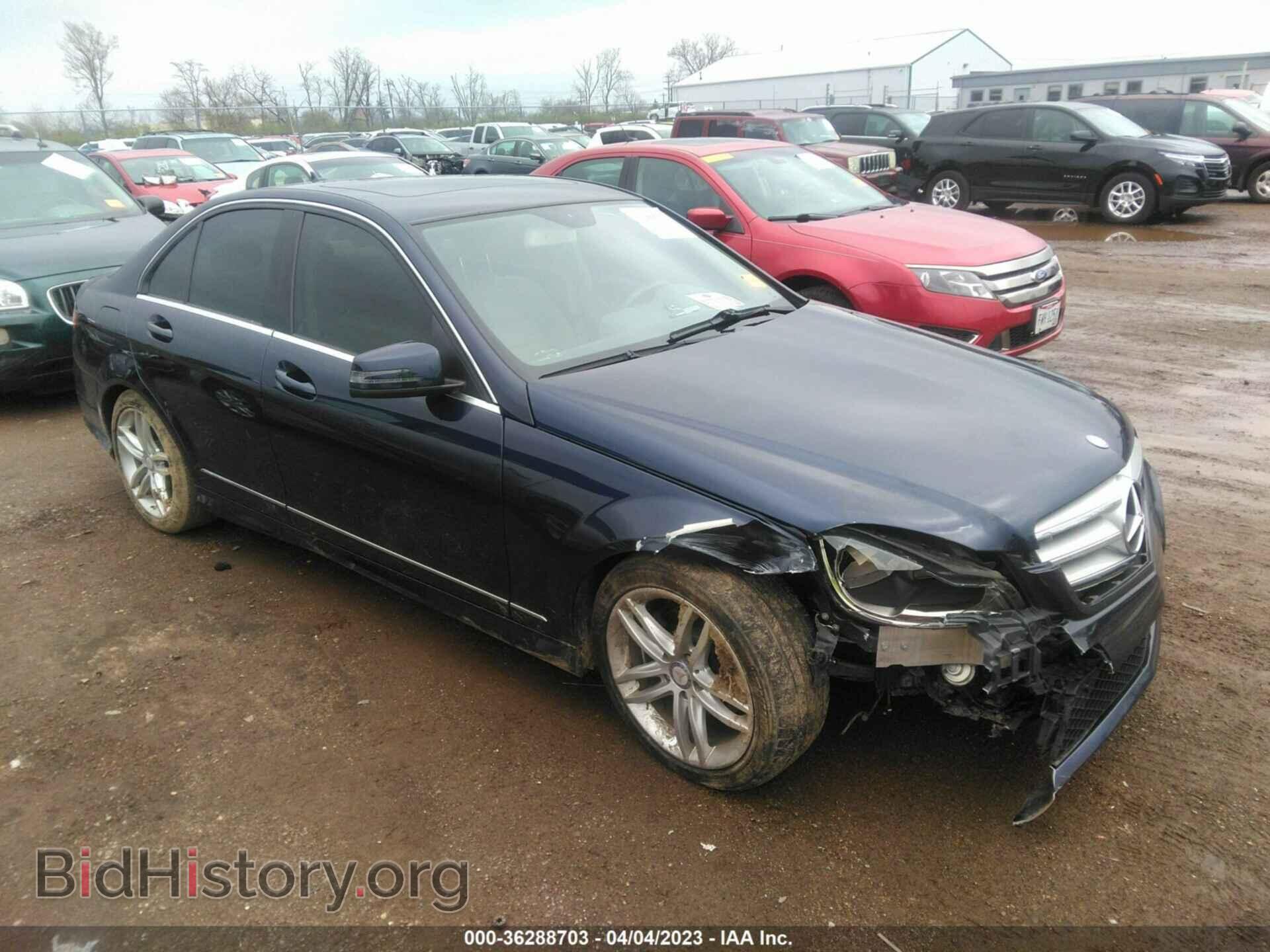 Фотография WDDGF8BB8CA703800 - MERCEDES-BENZ C-CLASS 2012