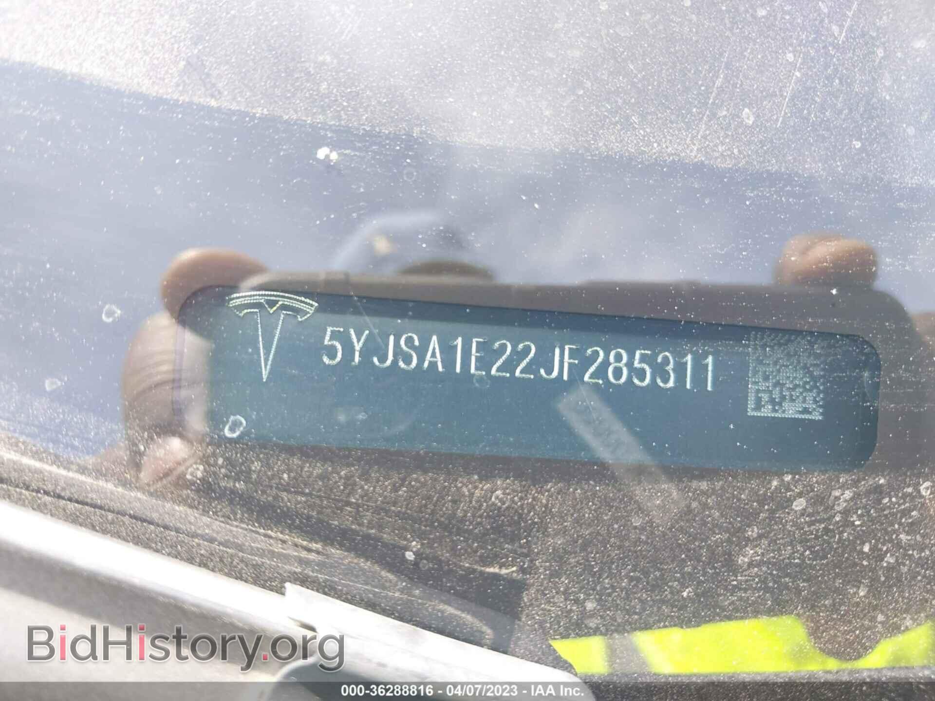 2018 TESLA MODEL S - VIN: 5YJSA1E22JF285311 - Photo 9