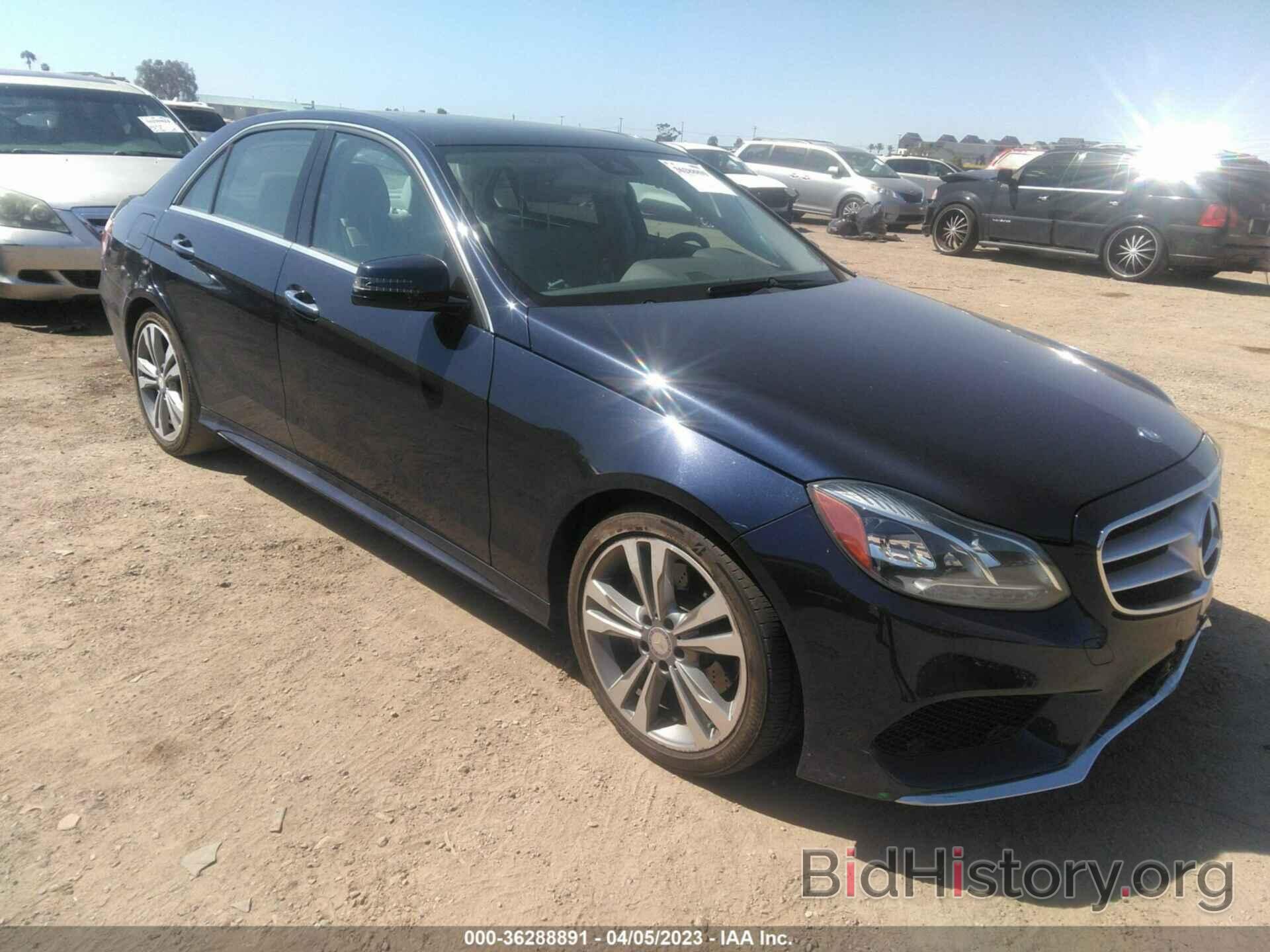 Photo WDDHF5KB7EA844427 - MERCEDES-BENZ E-CLASS 2014