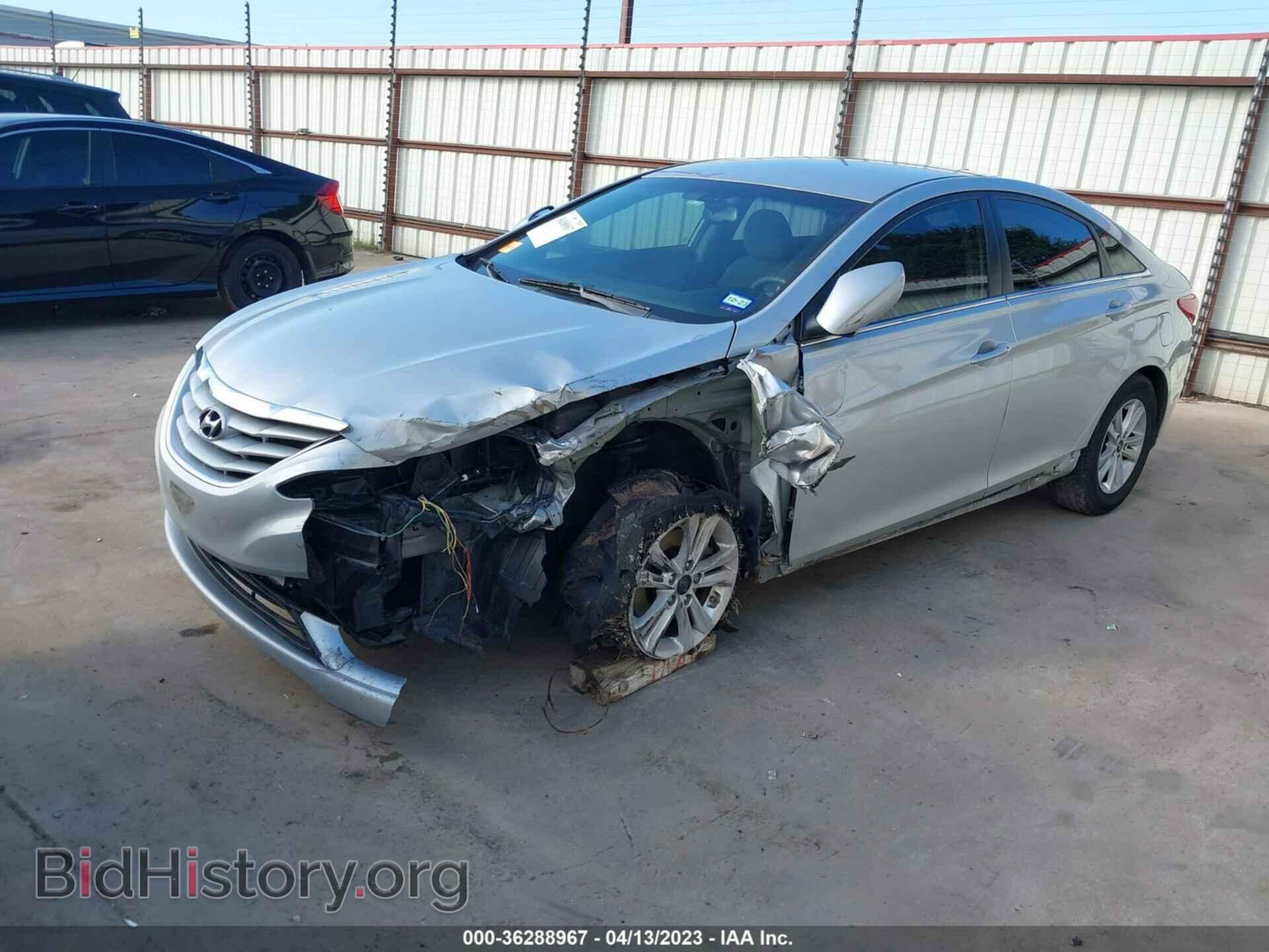 2013 HYUNDAI SONATA - VIN: 5NPEB4AC6DH644322 - Фото 2