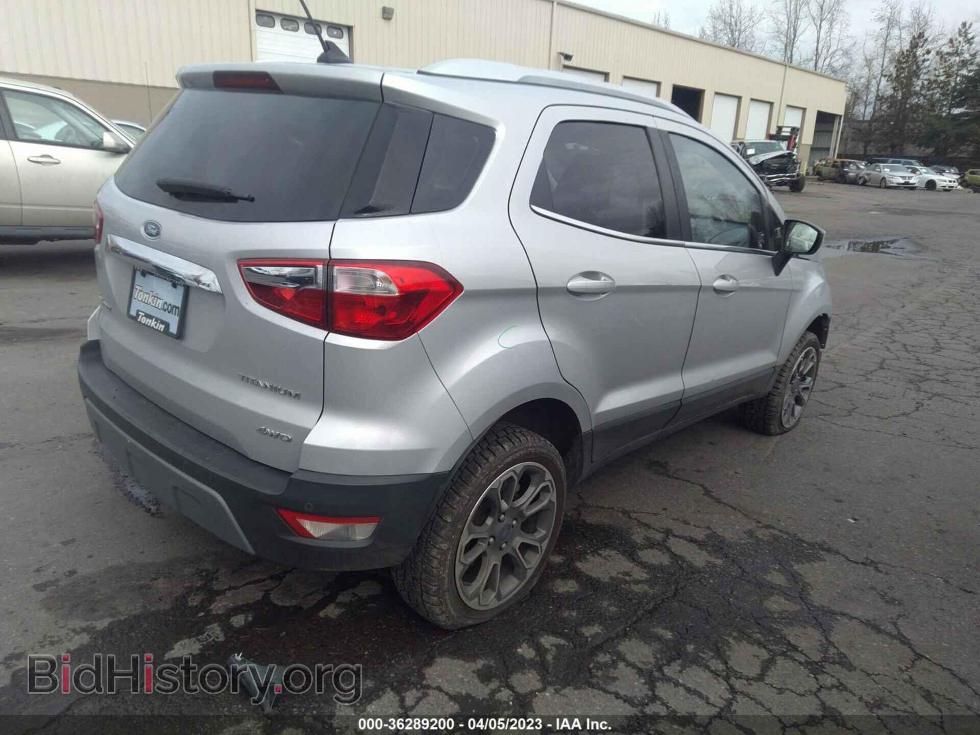 2019 FORD ECOSPORT - VIN: MAJ6S3KL7KC261209 - Photo 4