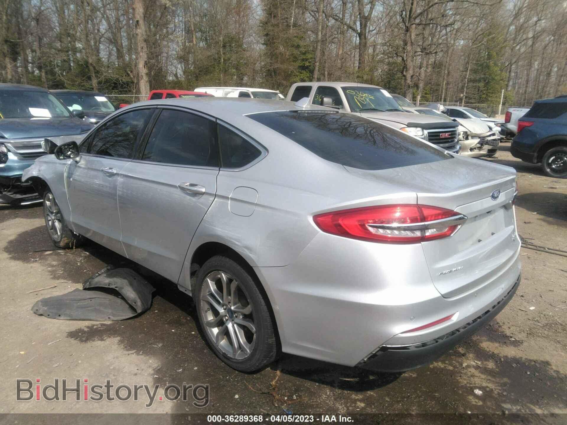 2019 FORD FUSION - VIN: 3FA6P0CD3KR264861 - Фото 3