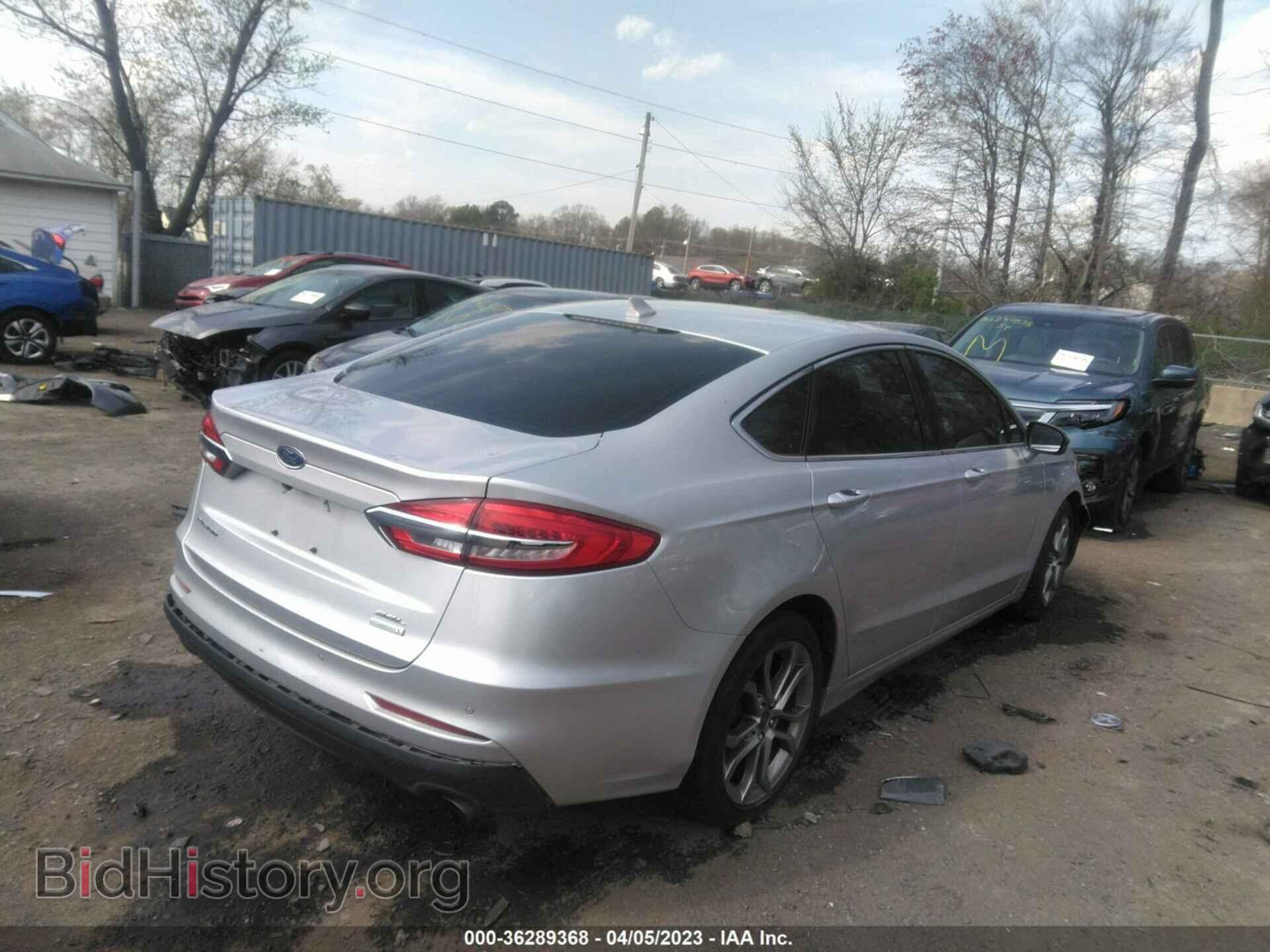 2019 FORD FUSION - VIN: 3FA6P0CD3KR264861 - Фото 4