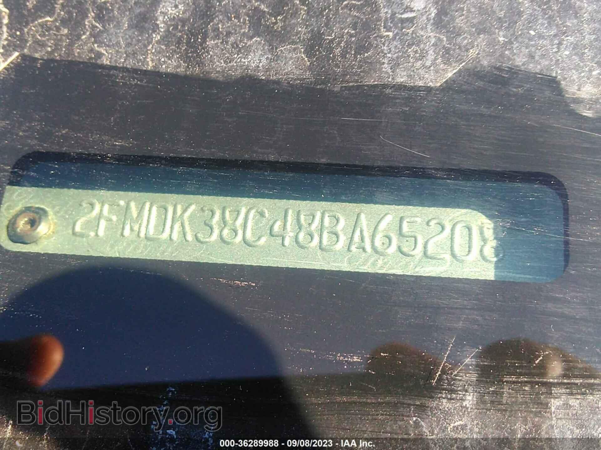 2008 FORD EDGE - VIN: 2FMDK38C48BA65208 - Фото 9