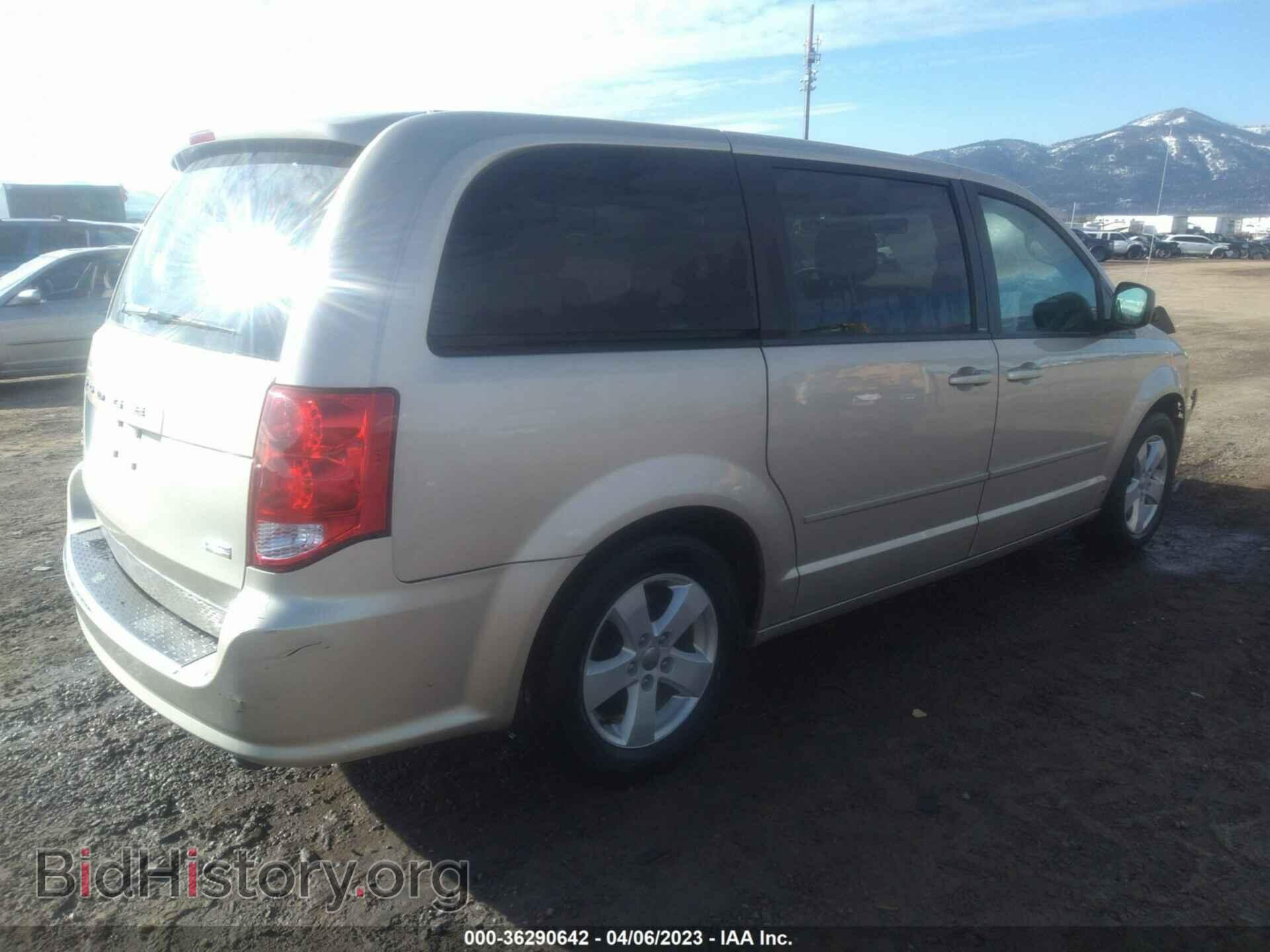 2013 DODGE GRAND CARAVAN - VIN: 2C4RDGBG2DR715369 - Фото 4