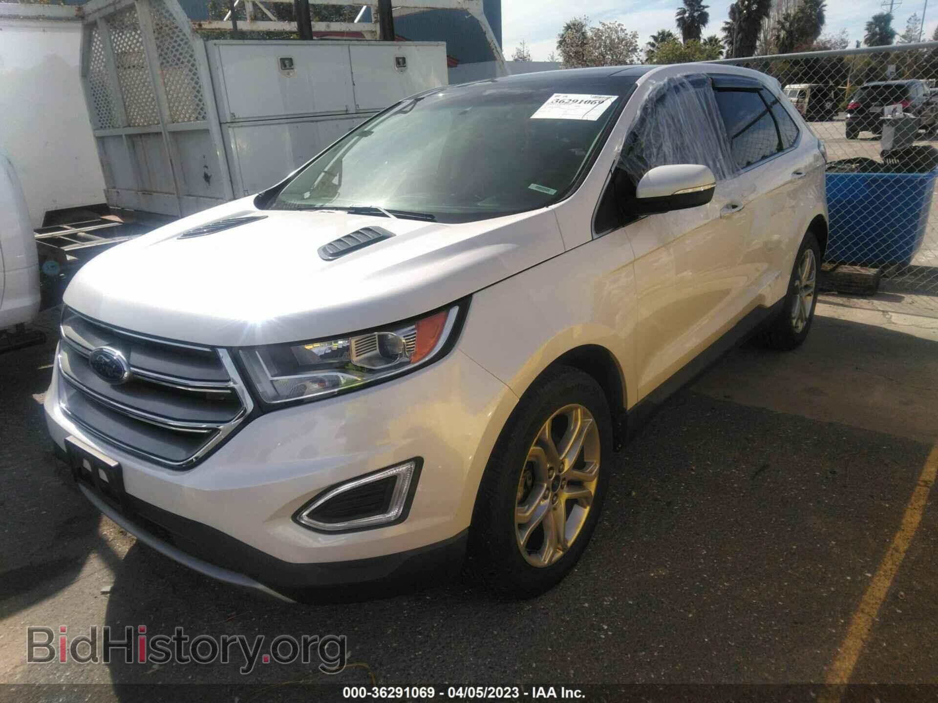 2017 FORD EDGE - VIN: 2FMPK3K92HBB80044 - Фото 2
