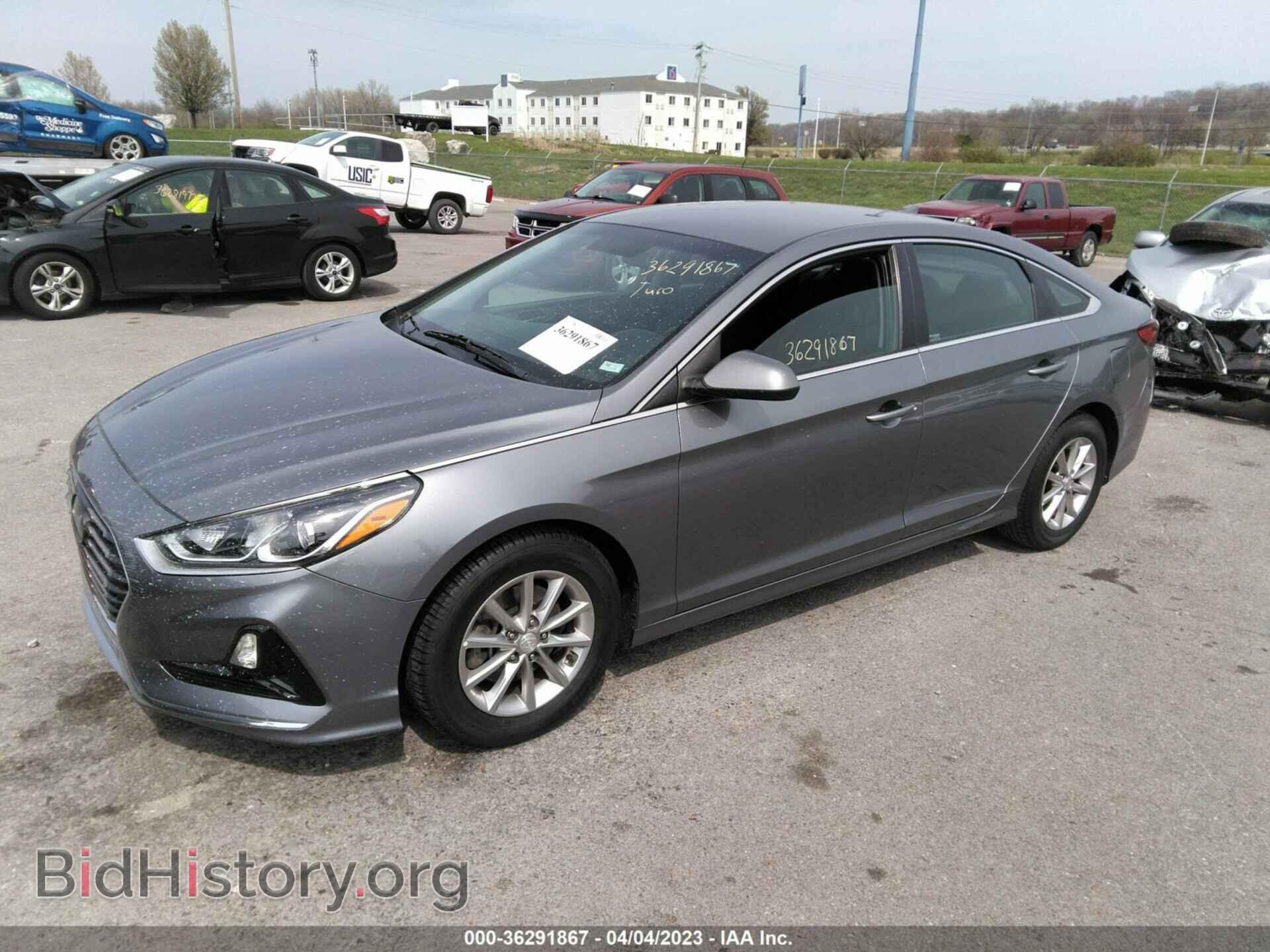 2019 HYUNDAI SONATA - VIN: 5NPE24AF7KH759809 - Фото 2