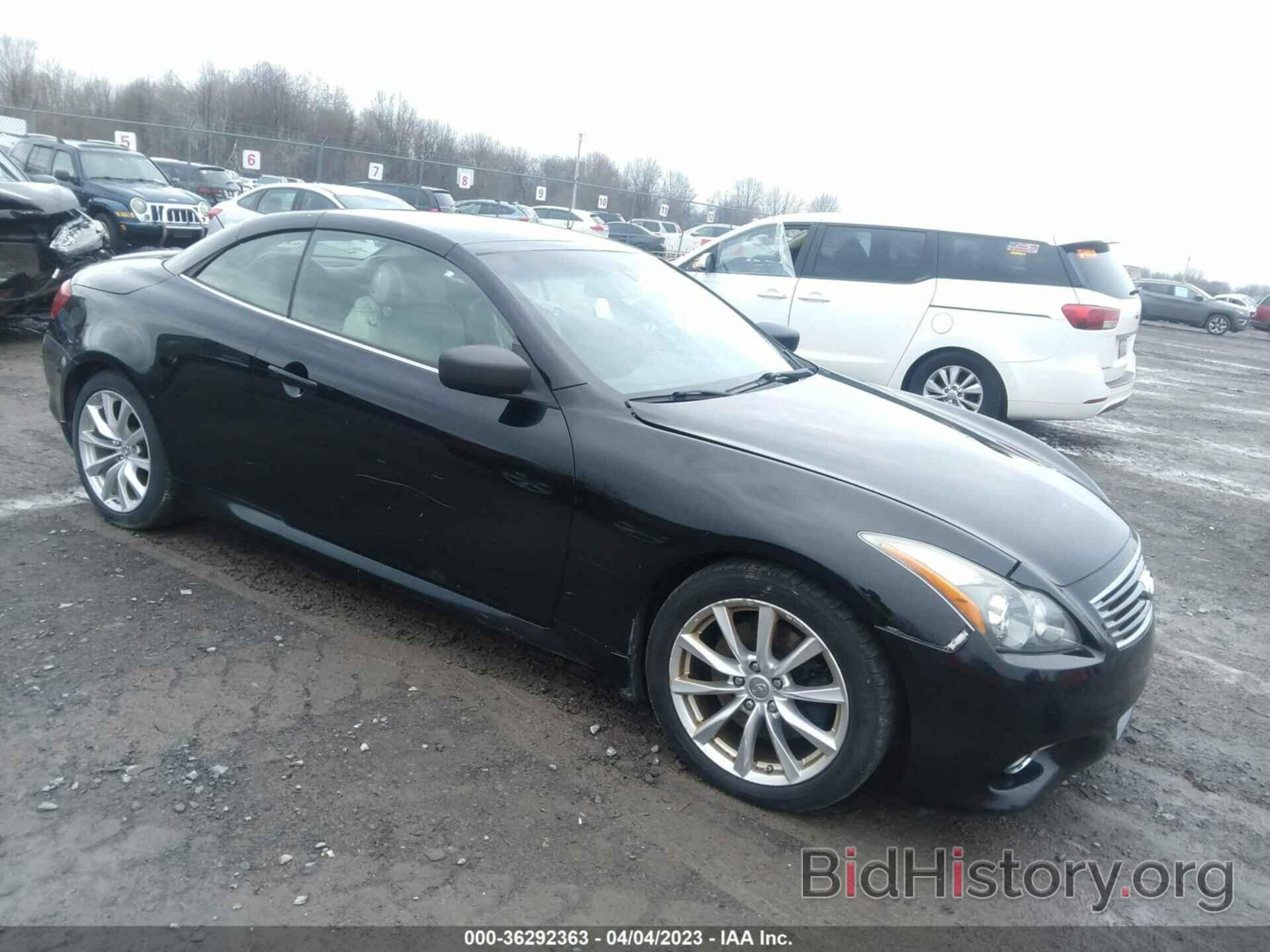 Photo JN1CV6FE1DM772996 - INFINITI G37 CONVERTIBLE 2013