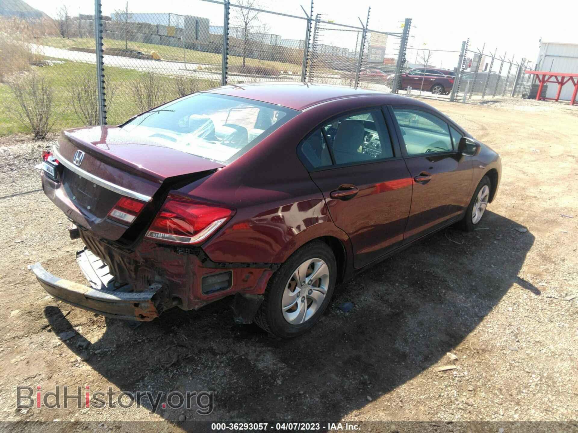 2015 HONDA CIVIC - VIN: 19XFB2F54FE118989 - Фото 4
