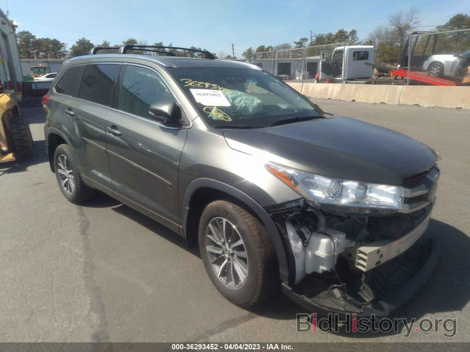 Photo 5TDJZRFH2JS843496 - TOYOTA HIGHLANDER 2018