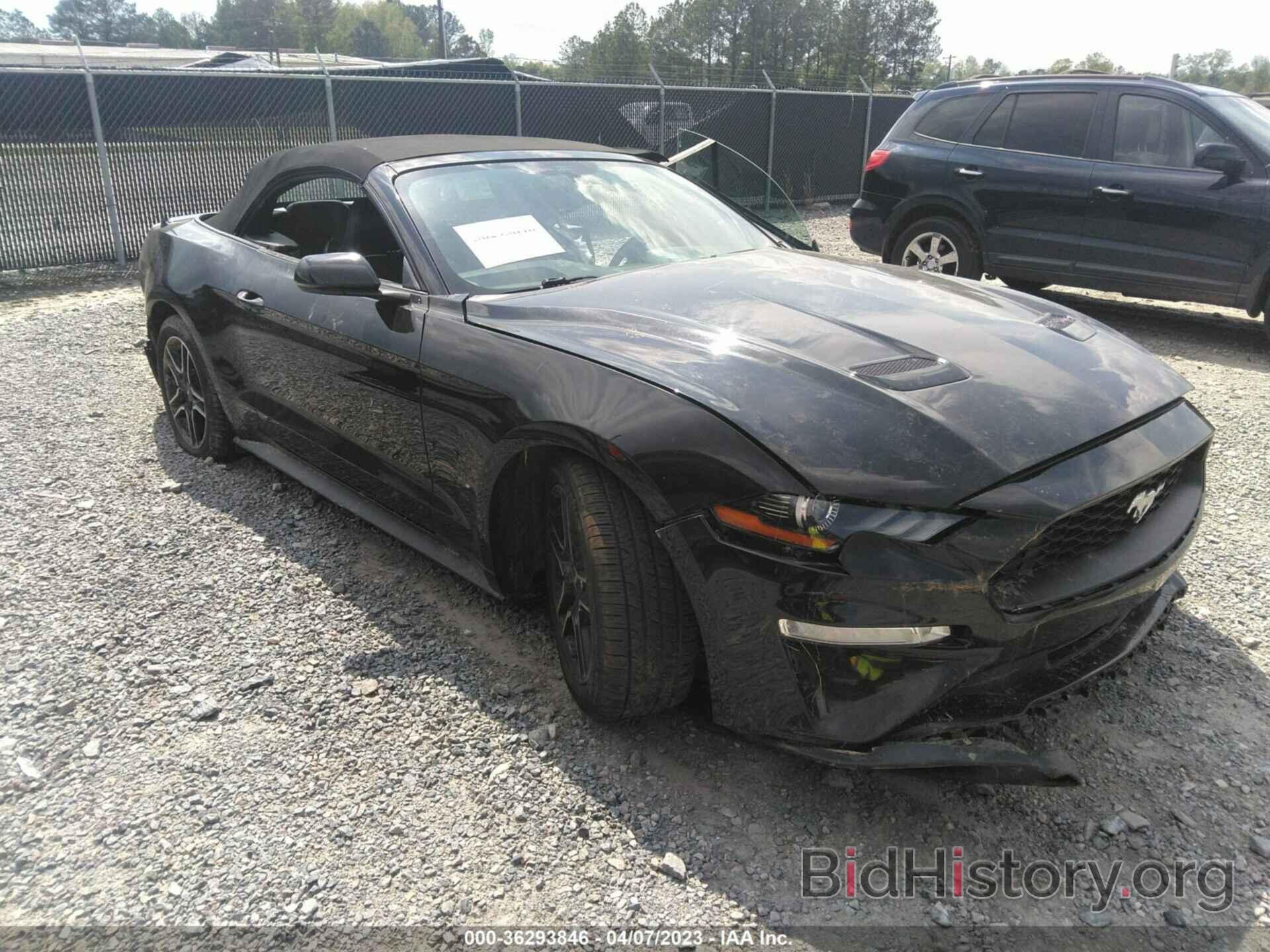 Photo 1FATP8UH8J5132943 - FORD MUSTANG 2018