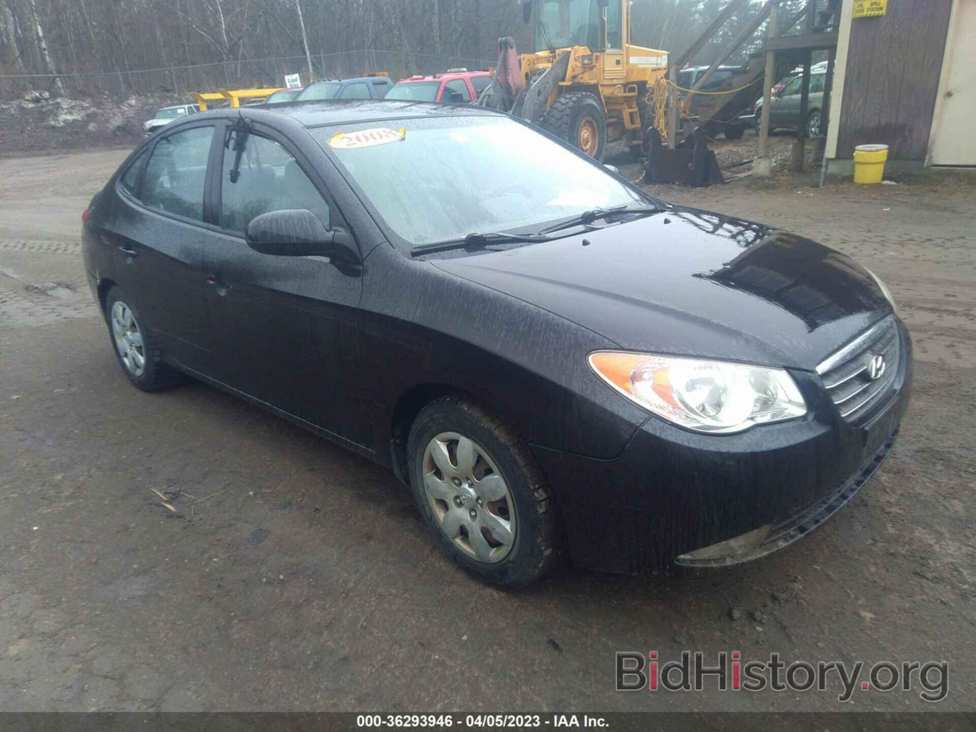 Photo KMHDU46D28U487032 - HYUNDAI ELANTRA 2008