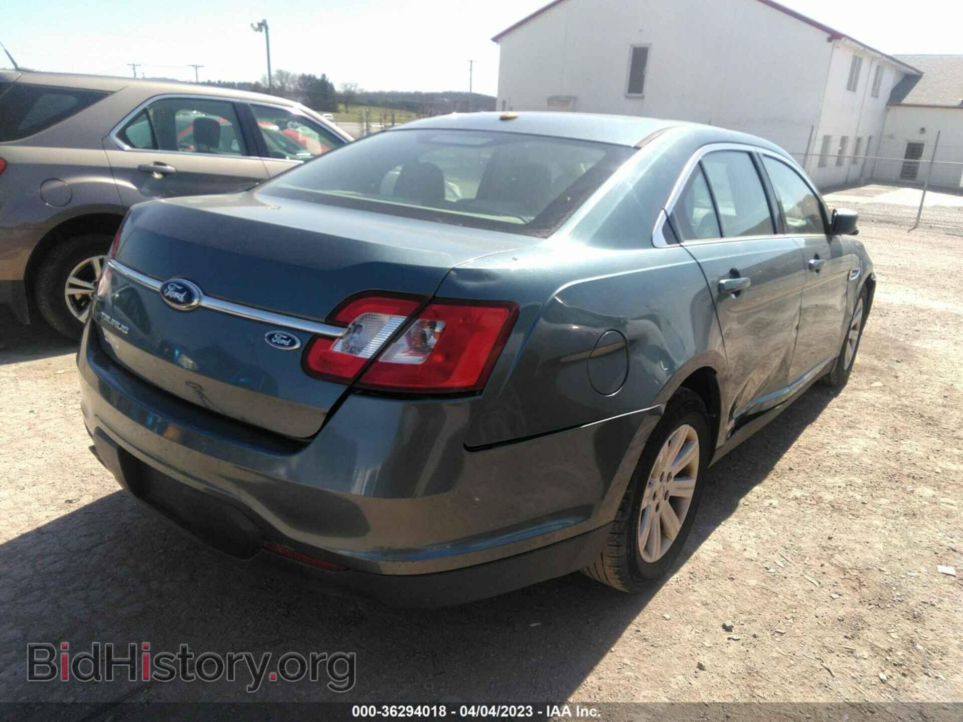 2010 FORD TAURUS - VIN: 1FAHP2DW4AG123937 - Фото 4