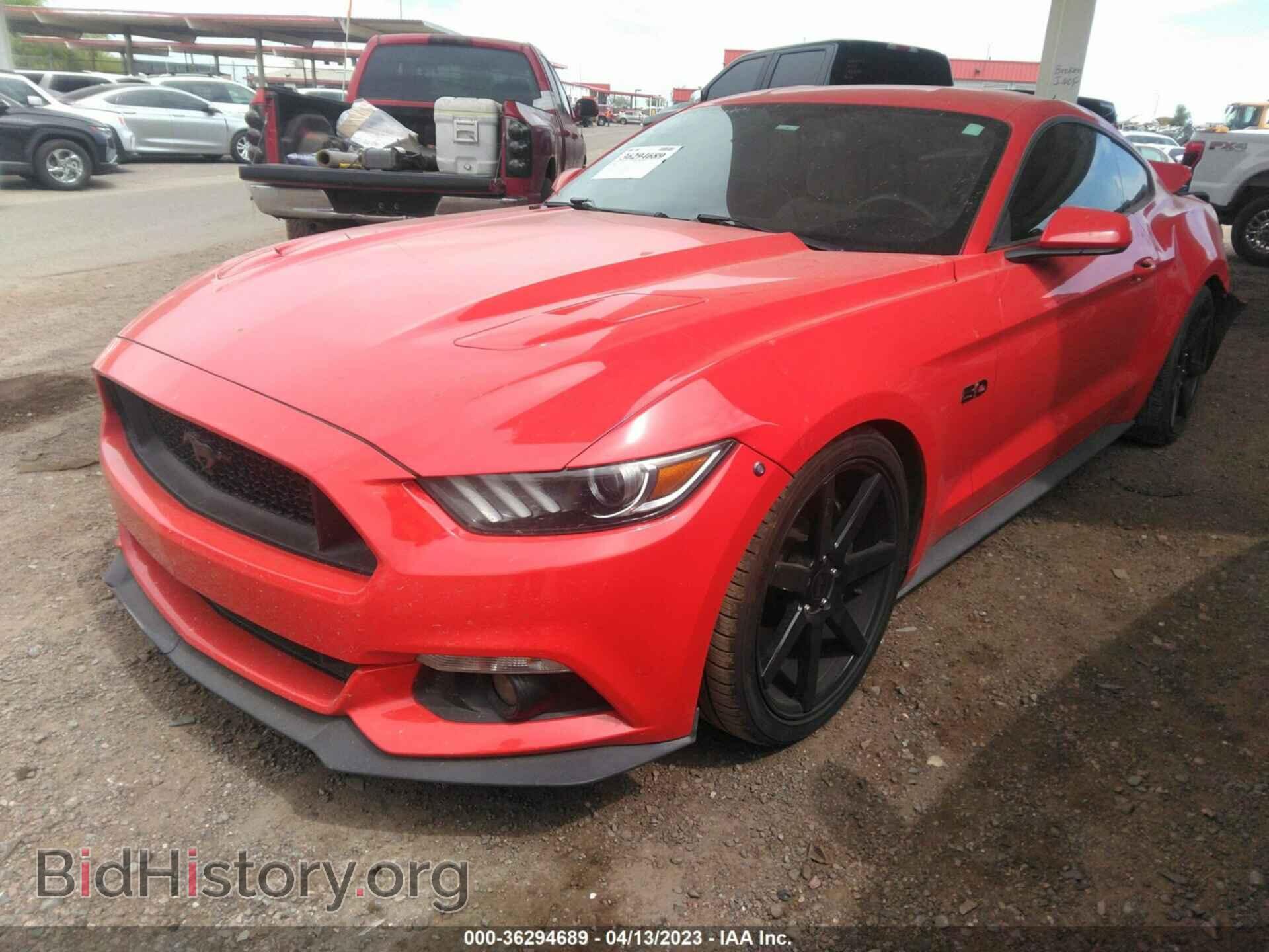 2016 FORD MUSTANG - VIN: 1FA6P8CF1G5274055 - Фото 2