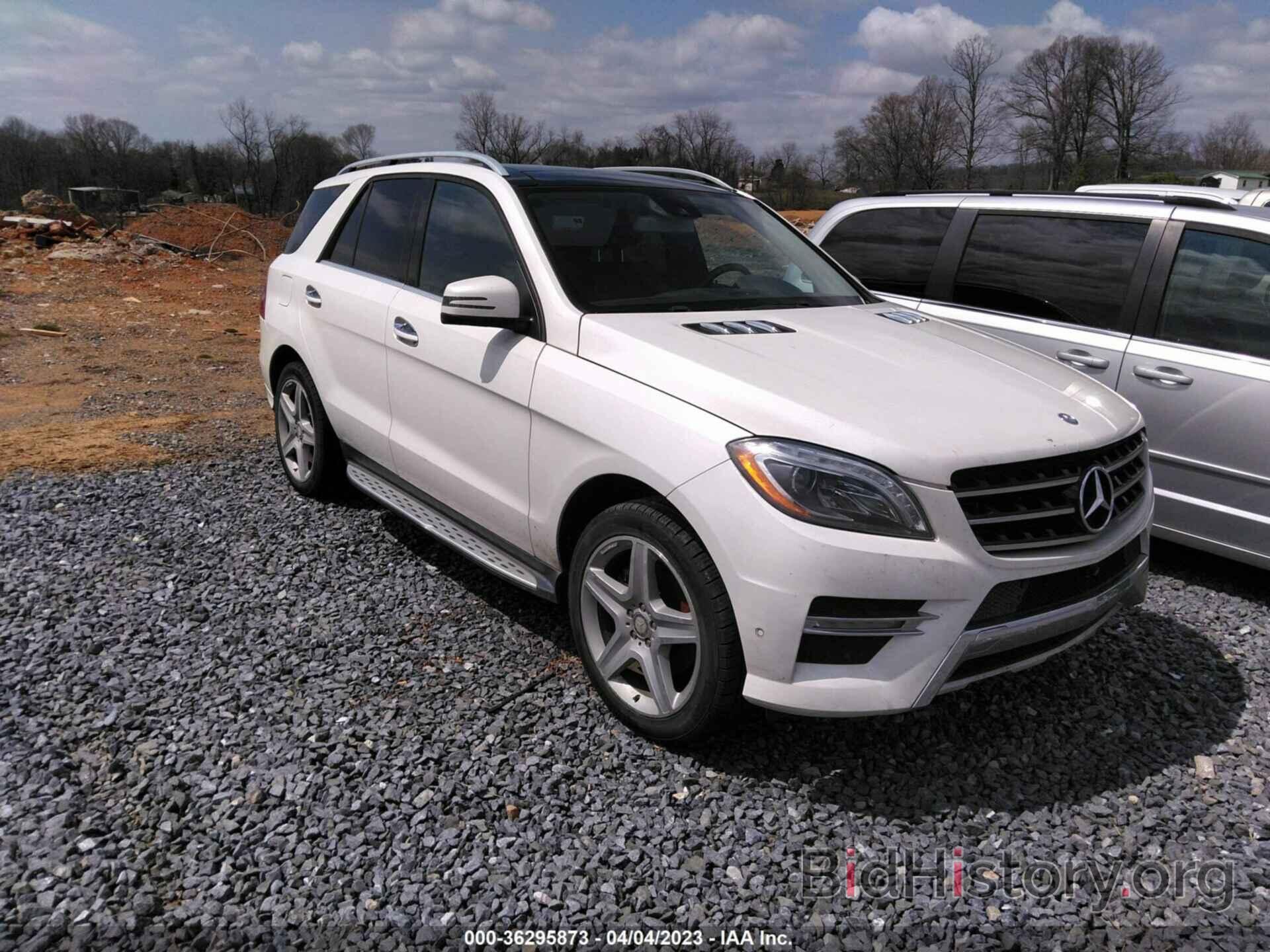 Photo 4JGDA5GB3FA569412 - MERCEDES-BENZ M-CLASS 2015