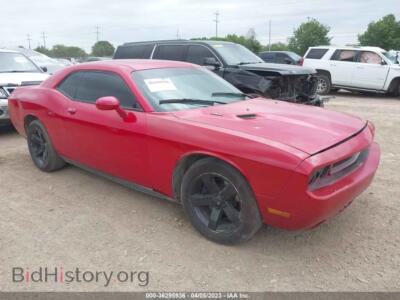 2012 Dodge CHALLENGER R/T, красный — VIN 2C3CDYBT6CH254887, IAAI