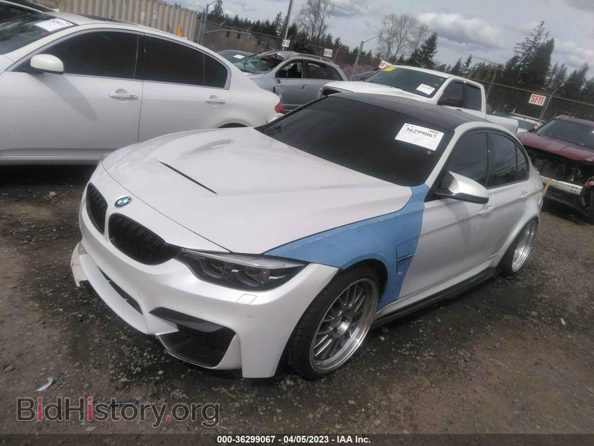 2018 BMW M3 - VIN: WBS8M9C5XJ5K99545 - Photo 2