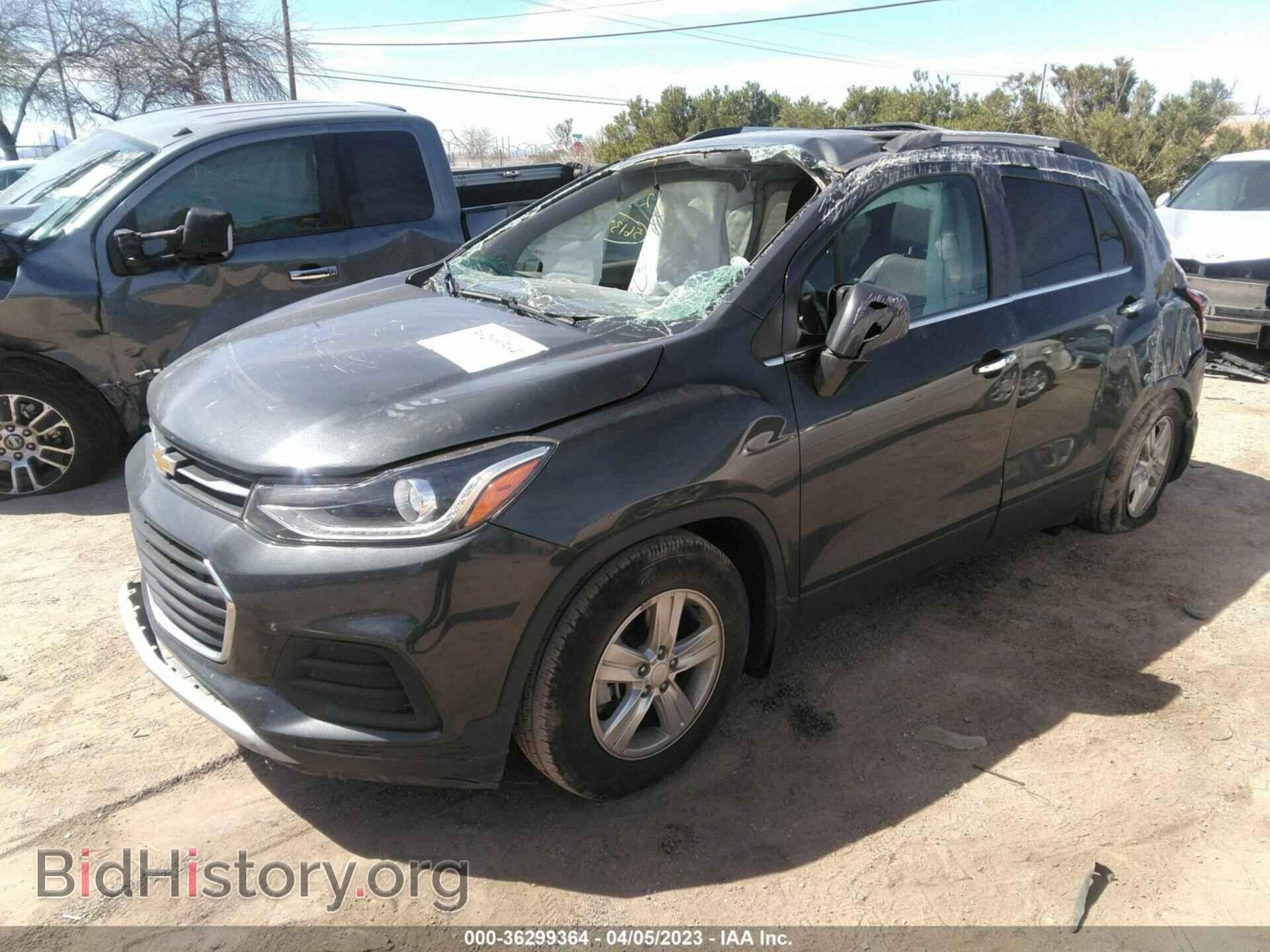 2019 CHEVROLET TRAX - VIN: 3GNCJLSB9KL205601 - Фото 2