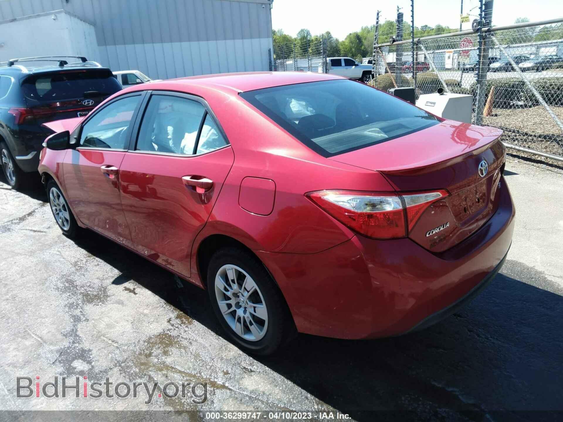 2015 TOYOTA COROLLA - VIN: 2T1BURHEXFC352776 - Фото 3