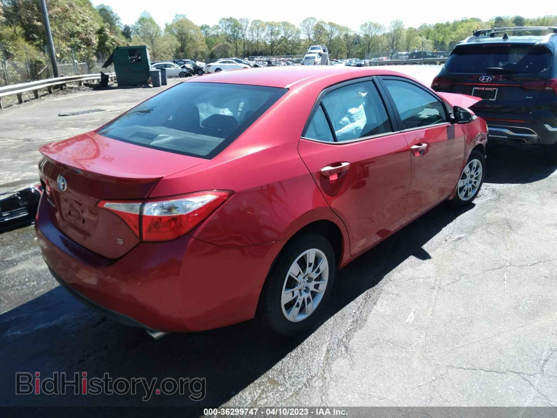 2015 TOYOTA COROLLA - VIN: 2T1BURHEXFC352776 - Фото 4