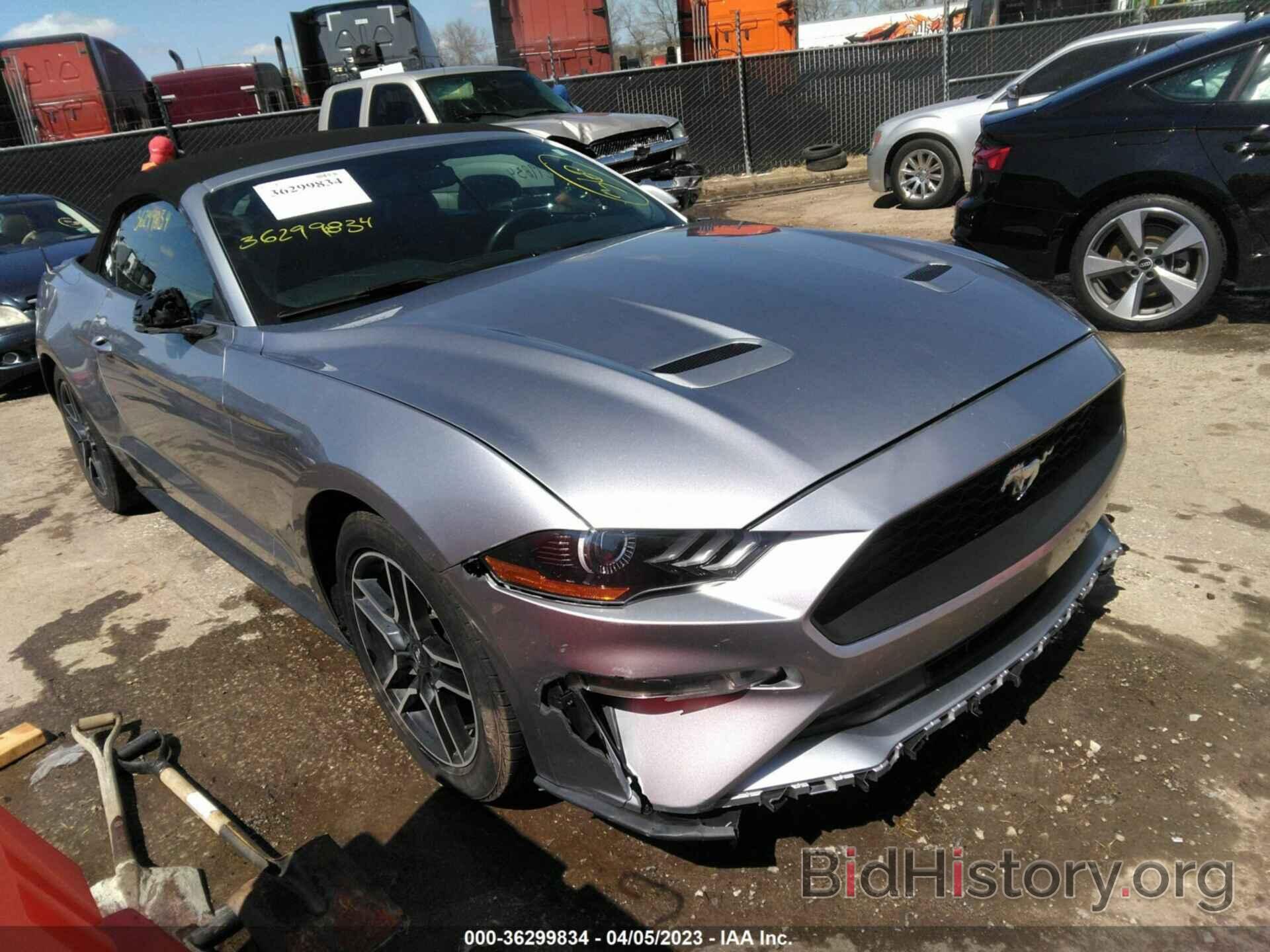 Photo 1FATP8UH3L5106303 - FORD MUSTANG 2020