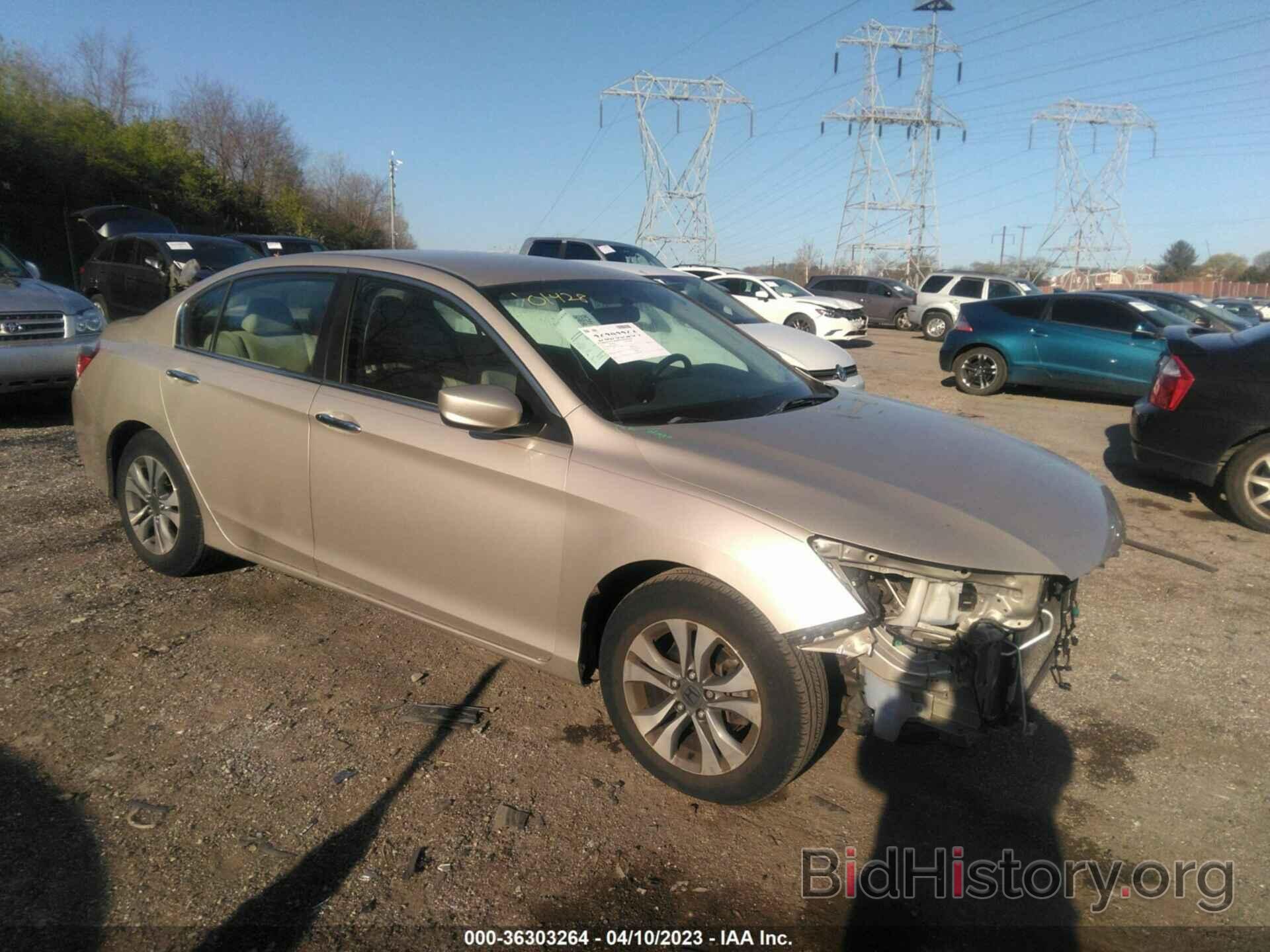 Photo 1HGCR2F36DA025549 - HONDA ACCORD SDN 2013