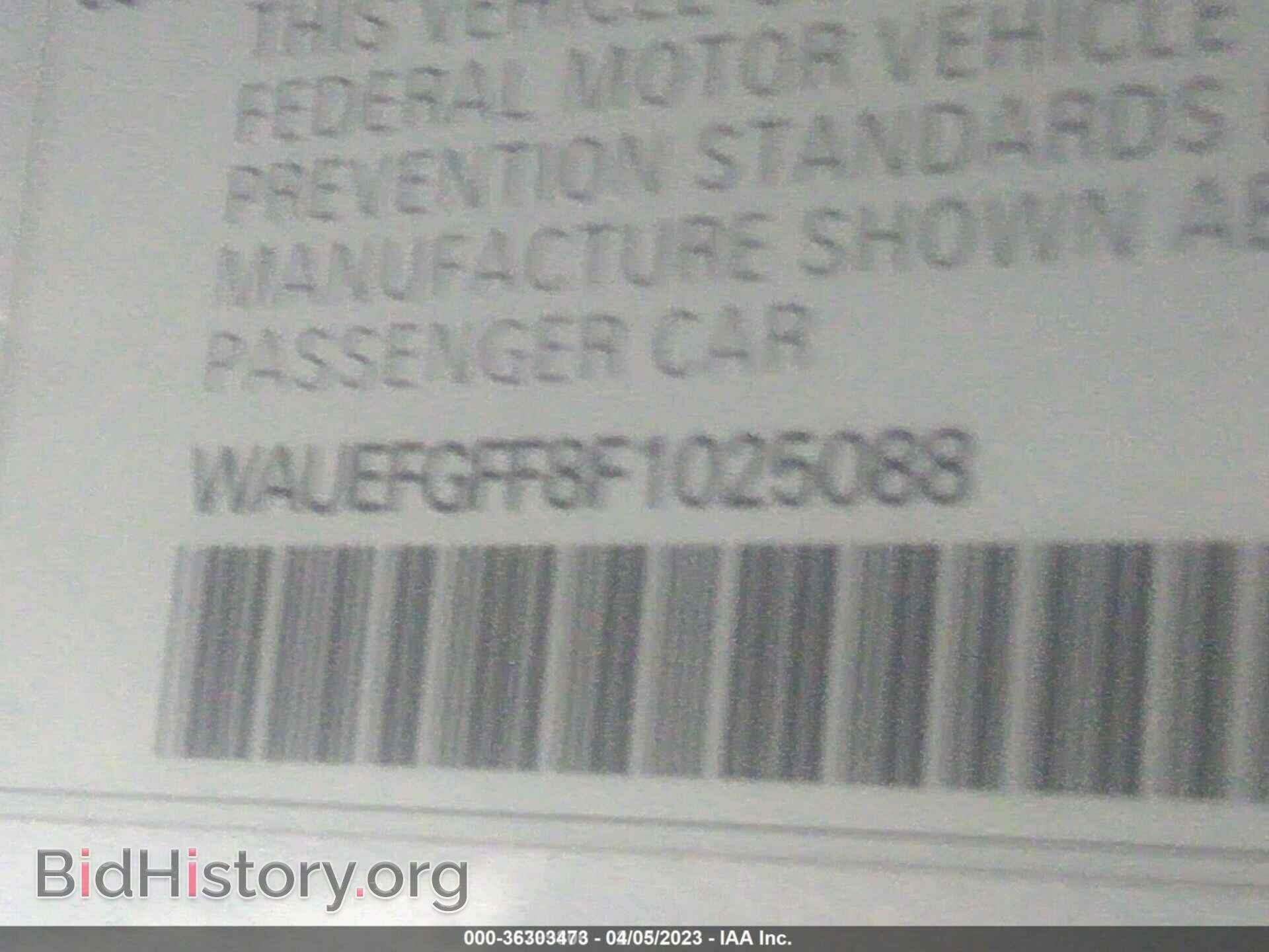 2015 AUDI A3 - VIN: WAUEFGFF8F1025088 - Фото 9