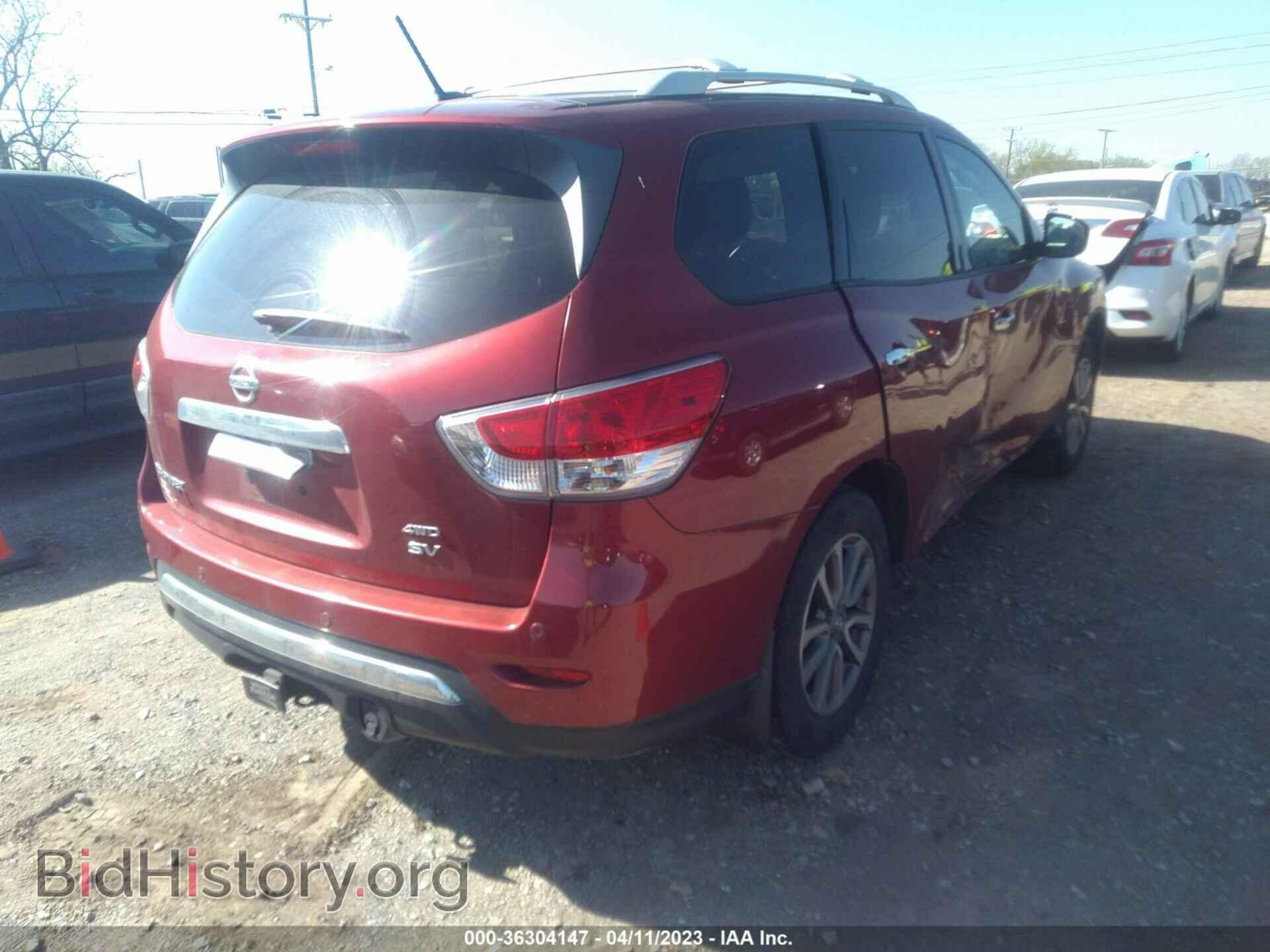 2014 NISSAN PATHFINDER - VIN: 5N1AR2MM3EC711924 - Фото 4