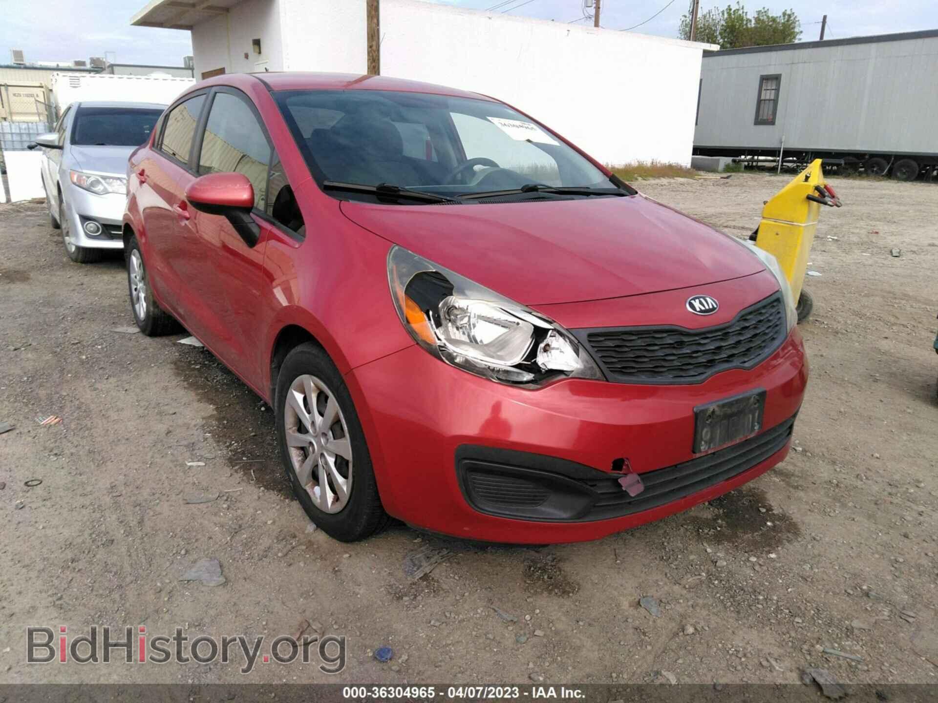 Фотография KNADM4A37D6240037 - KIA RIO 2013