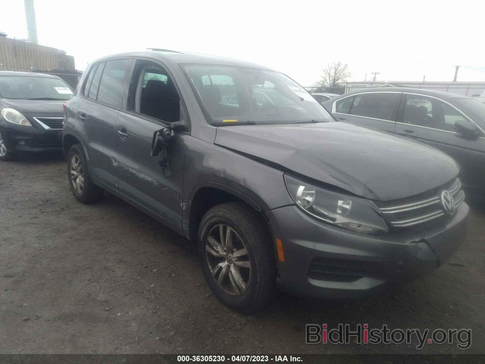 Photo WVGBV7AX1CW098399 - VOLKSWAGEN TIGUAN 2012