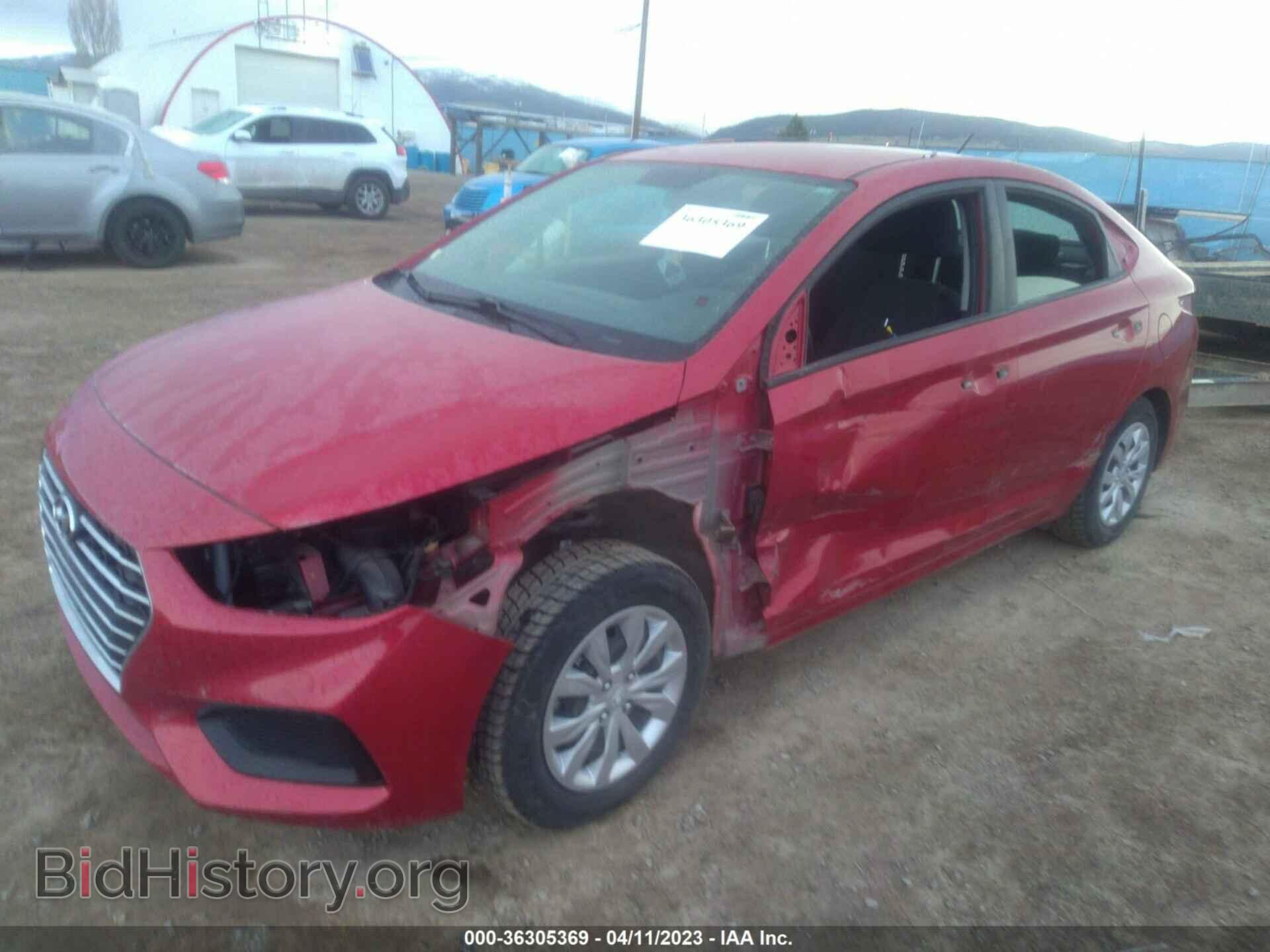 2020 HYUNDAI ACCENT - VIN: 3KPC24A63LE096574 - Фото 2