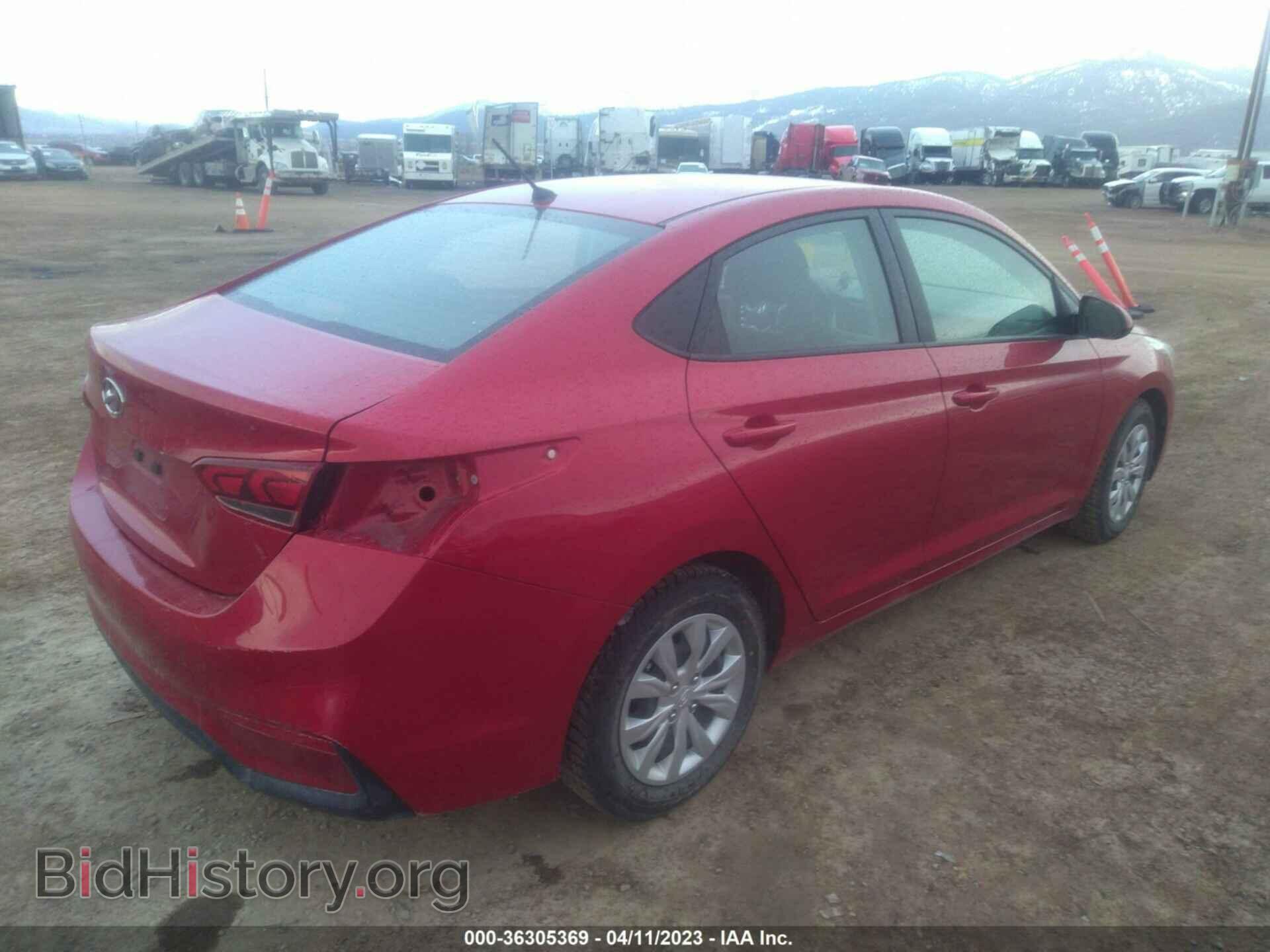 2020 HYUNDAI ACCENT - VIN: 3KPC24A63LE096574 - Фото 4