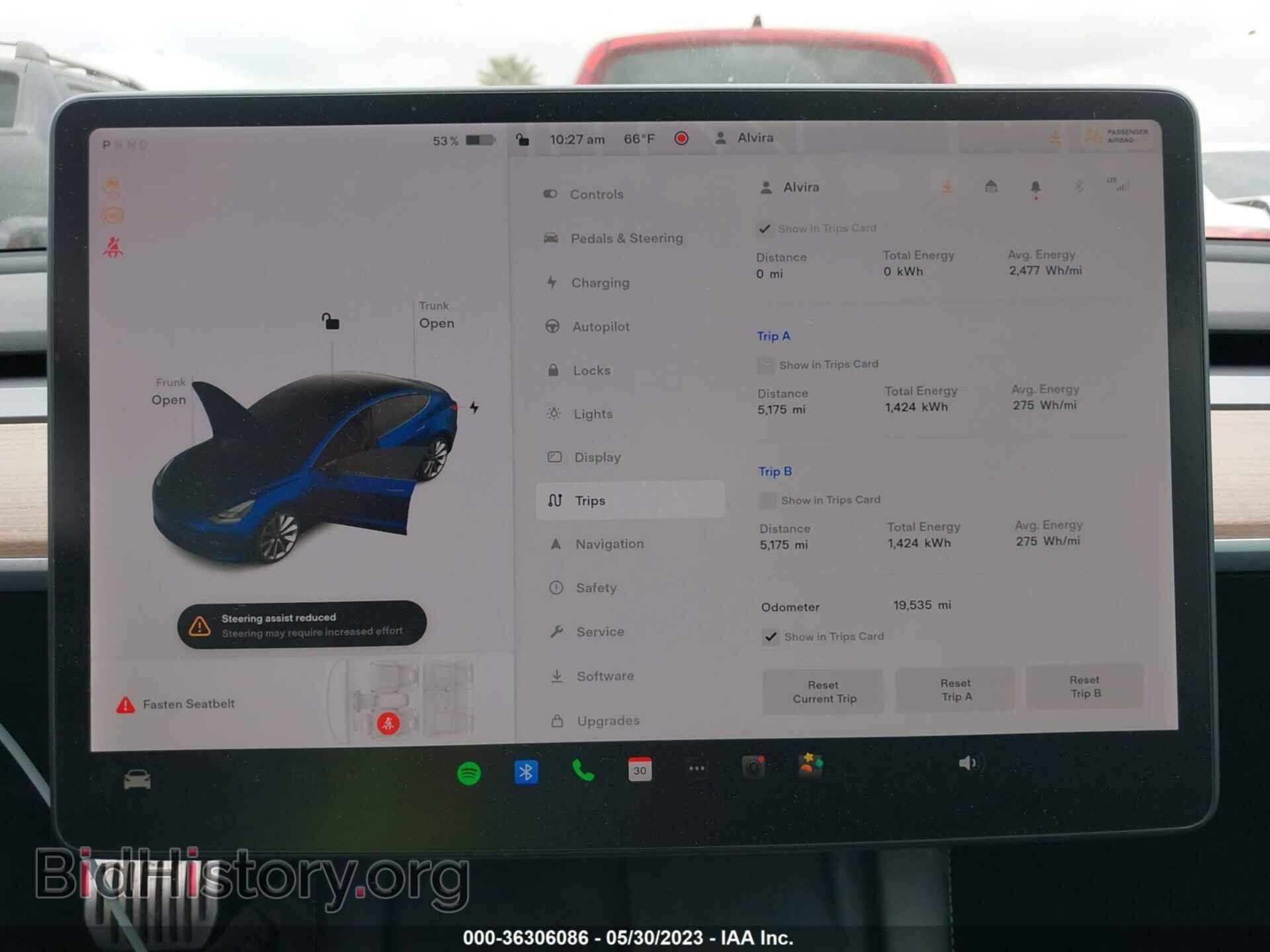2021 TESLA MODEL 3 - VIN: 5YJ3E1EB6MF942852 - Фото 7
