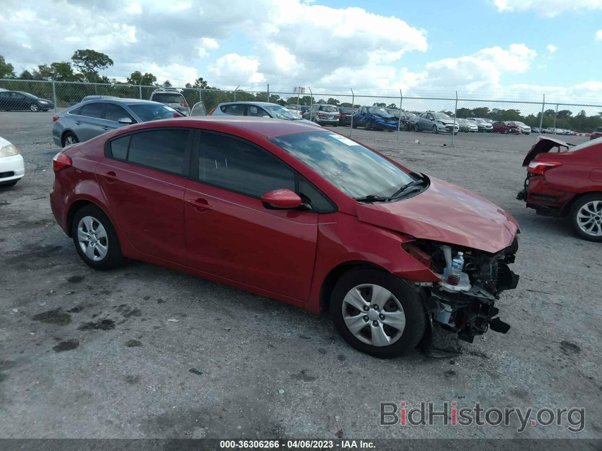 Photo KNAFK4A64G5584668 - KIA FORTE 2016