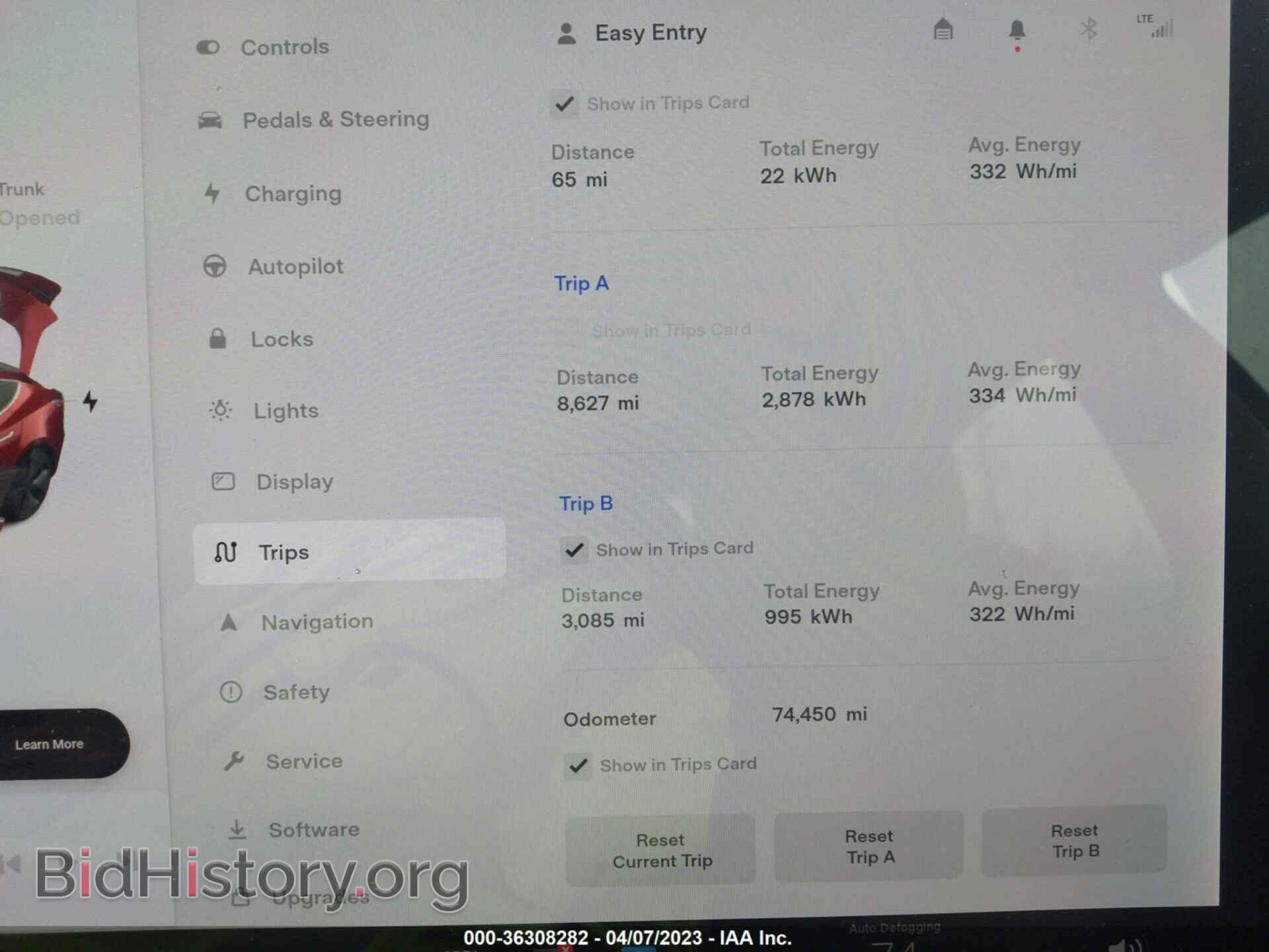 2019 TESLA MODEL 3 - VIN: 5YJ3E1EB3KF464810 - Фото 7