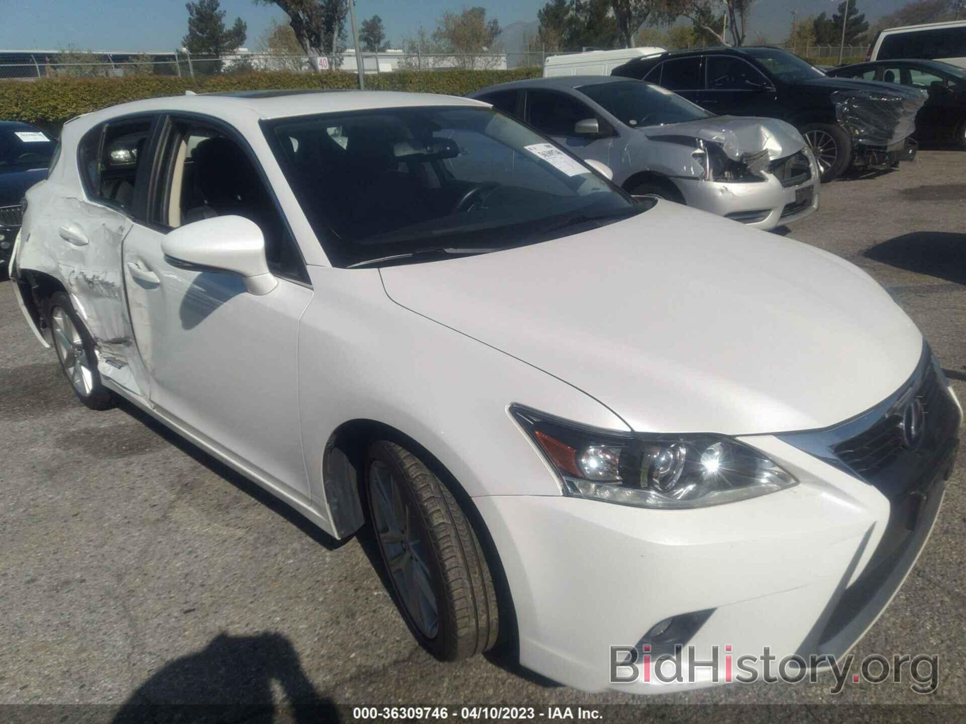 Photo JTHKD5BH9F2233609 - LEXUS CT 200H 2015