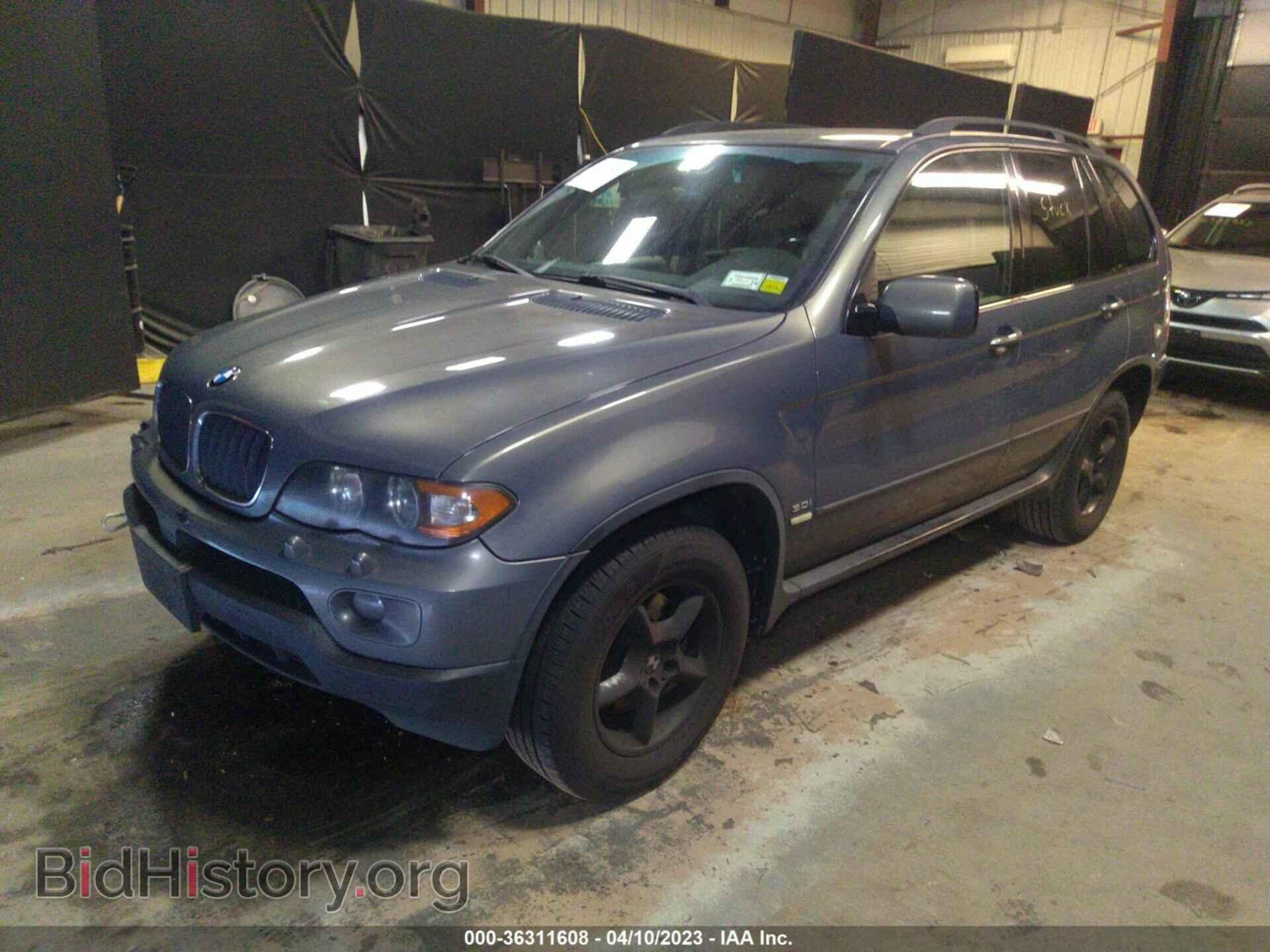 2006 BMW X5 - VIN: 5UXFA13566LY39189 - Фото 2