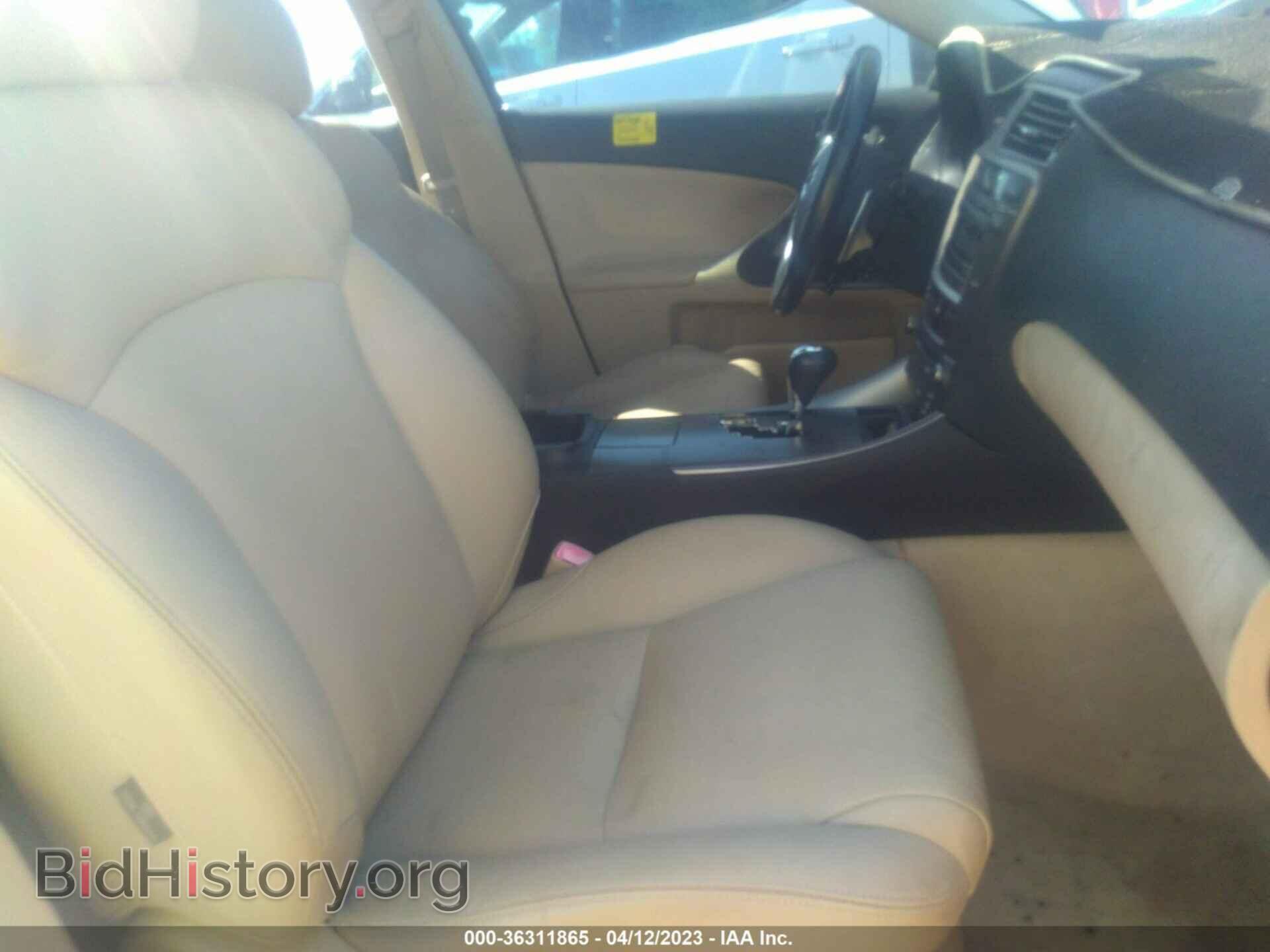 2006 LEXUS IS 250 - VIN: JTHBK262765011157 - Фото 5
