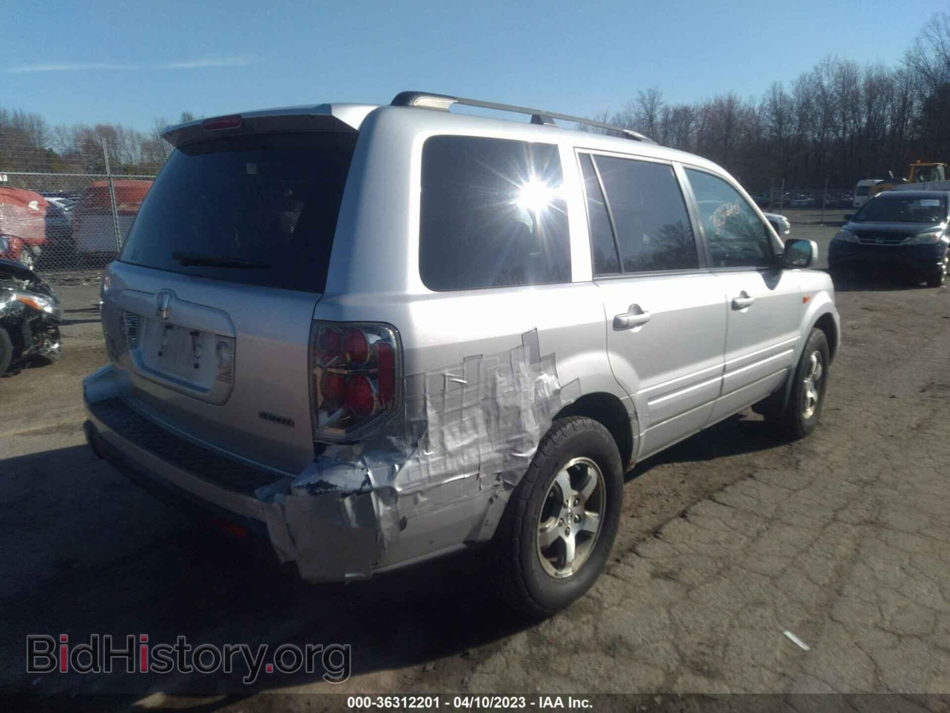 2006 HONDA PILOT - VIN: 2HKYF184X6H559923 - Фото 4
